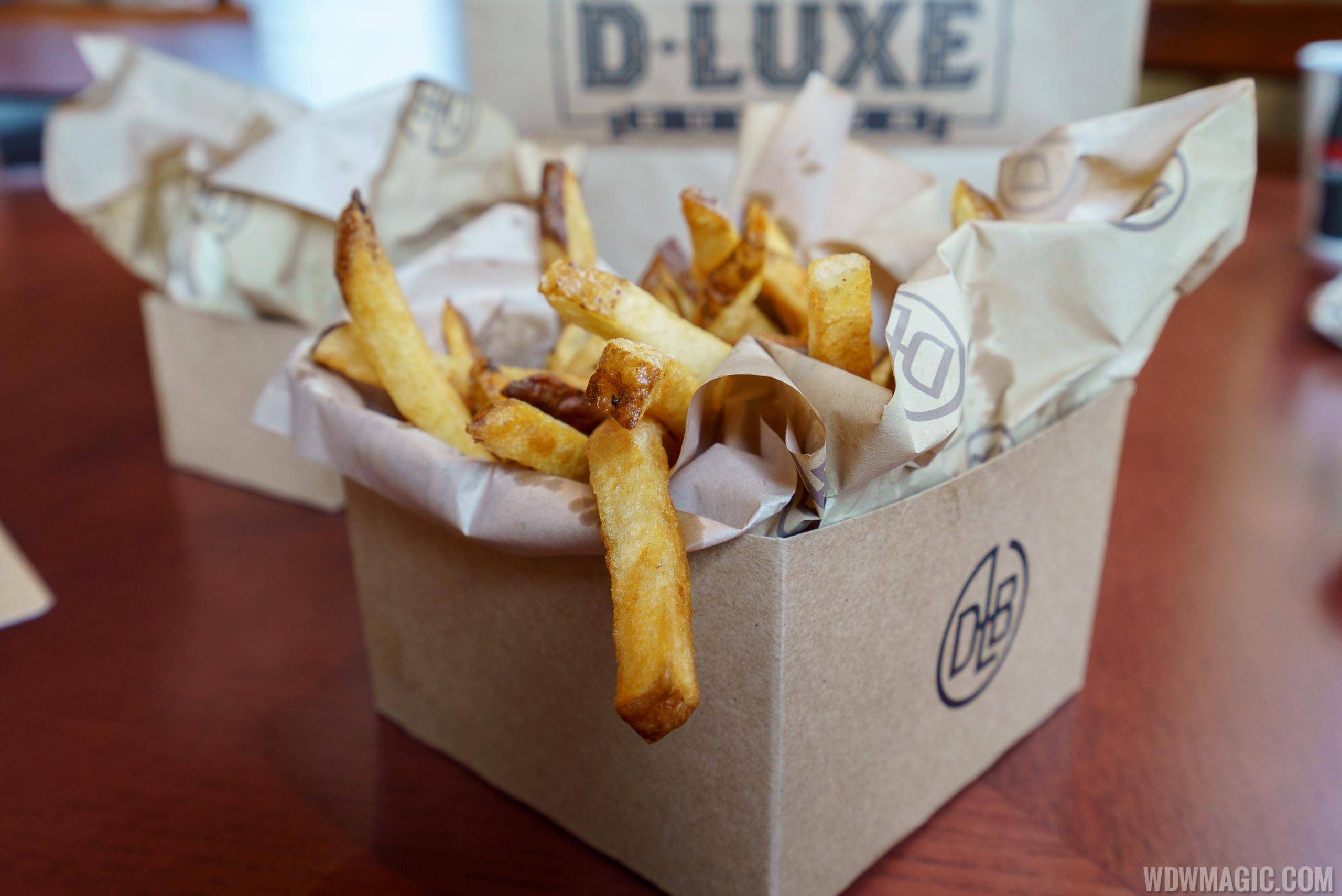 D-Luxe Burger - Large Fresh-Cut Fries