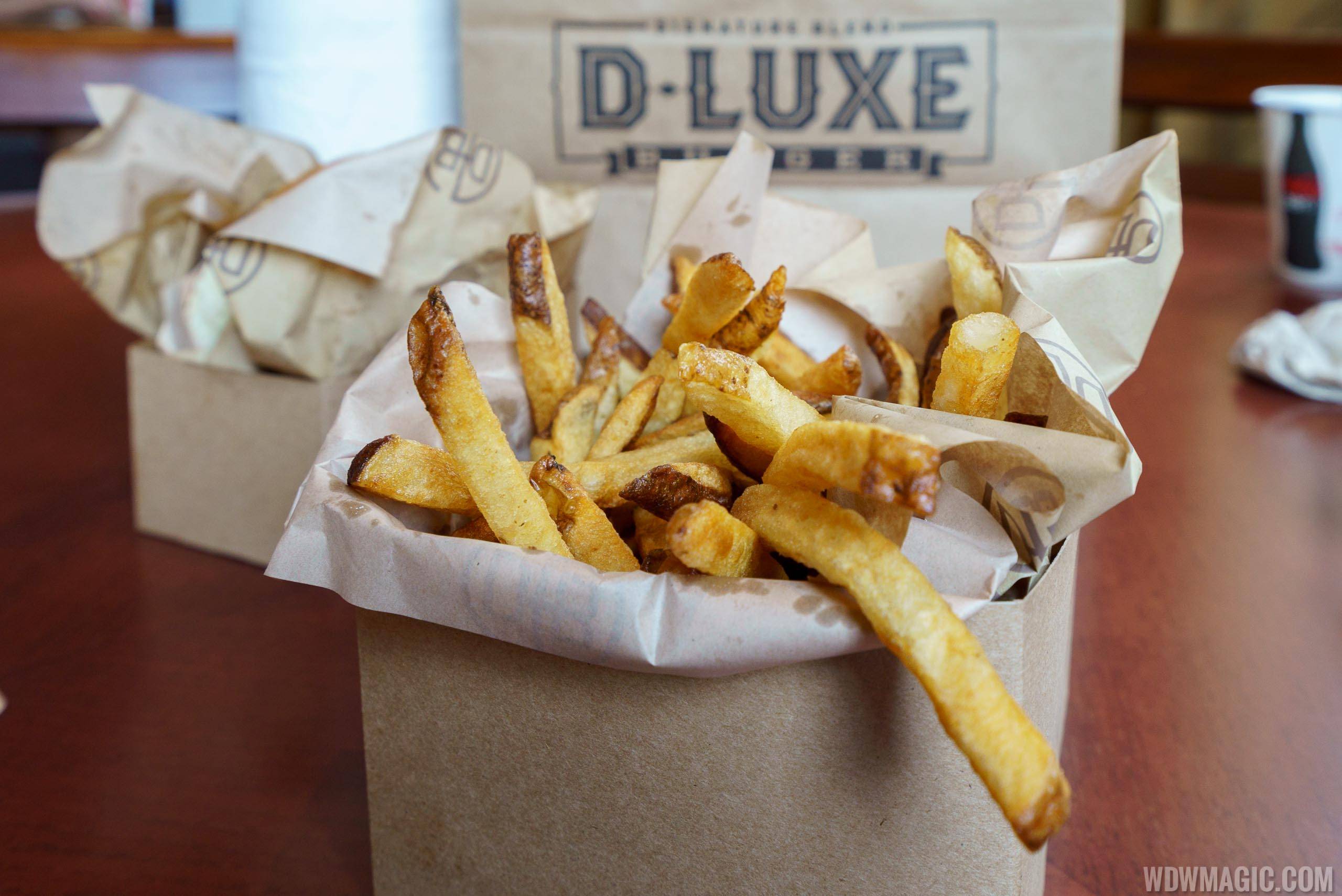 D-Luxe Burger - Large Fresh Cut Fries