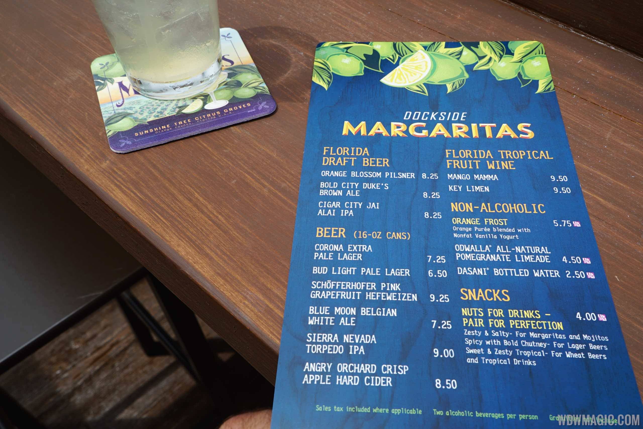 Dockside Margaritas overview