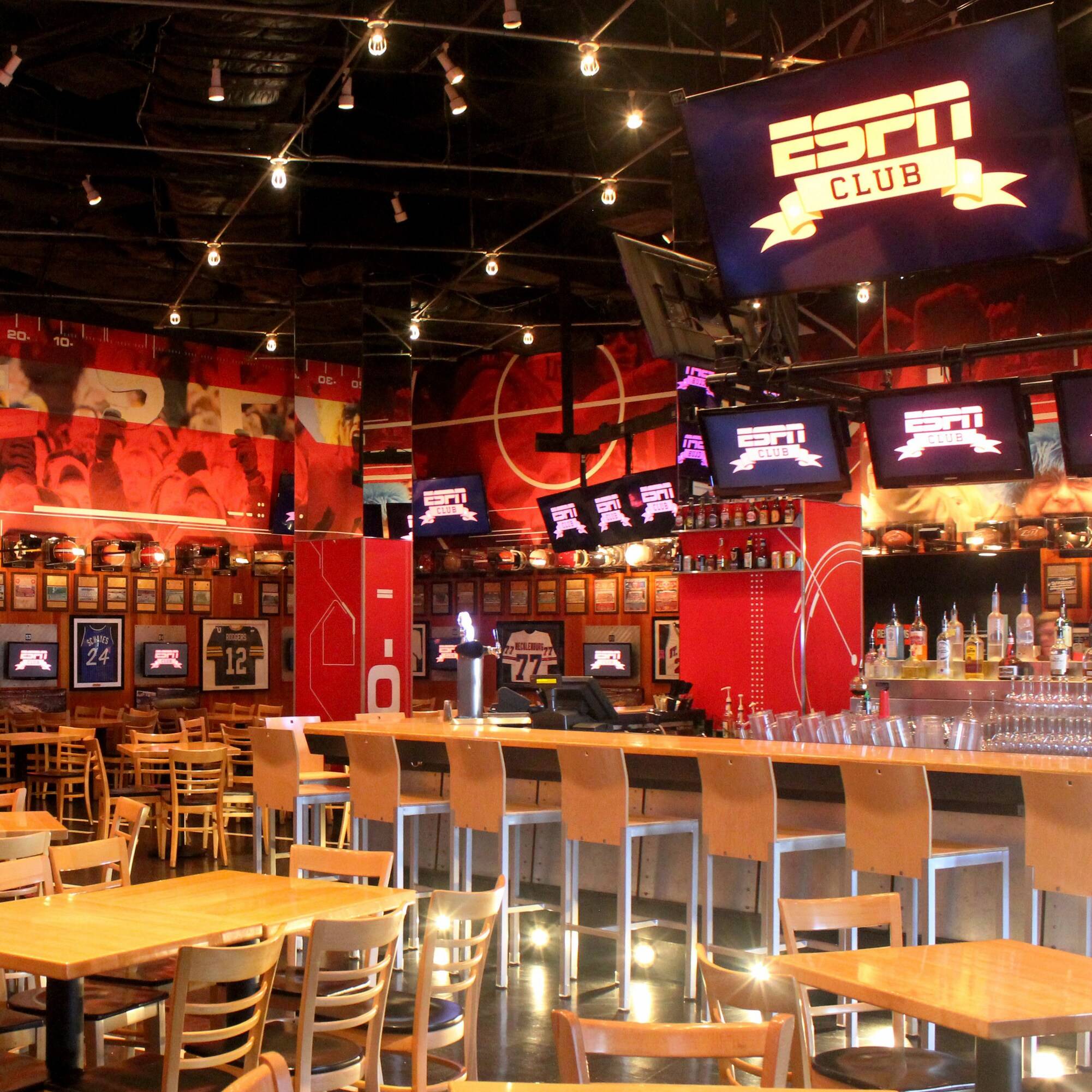 ESPN Club now offering reservations for lunch
