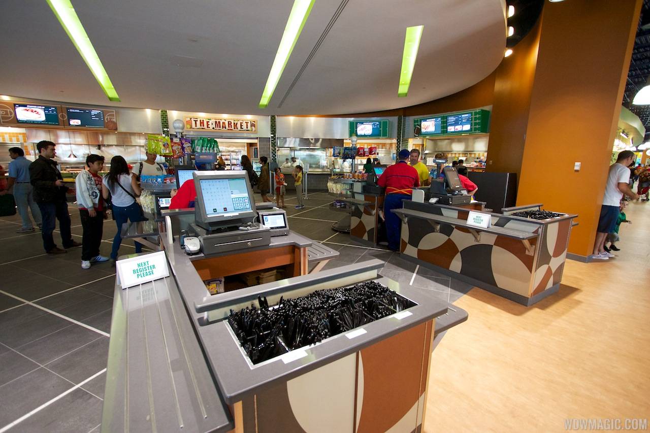 New All Star Sports End Zone Food Court - Registers