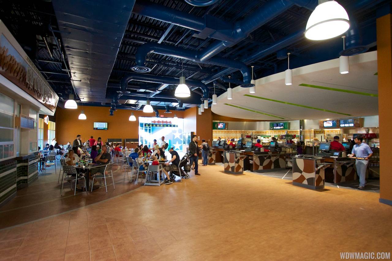 PHOTOS - All Star Sports Resort End Zone Food Court reopens after major refurbishment