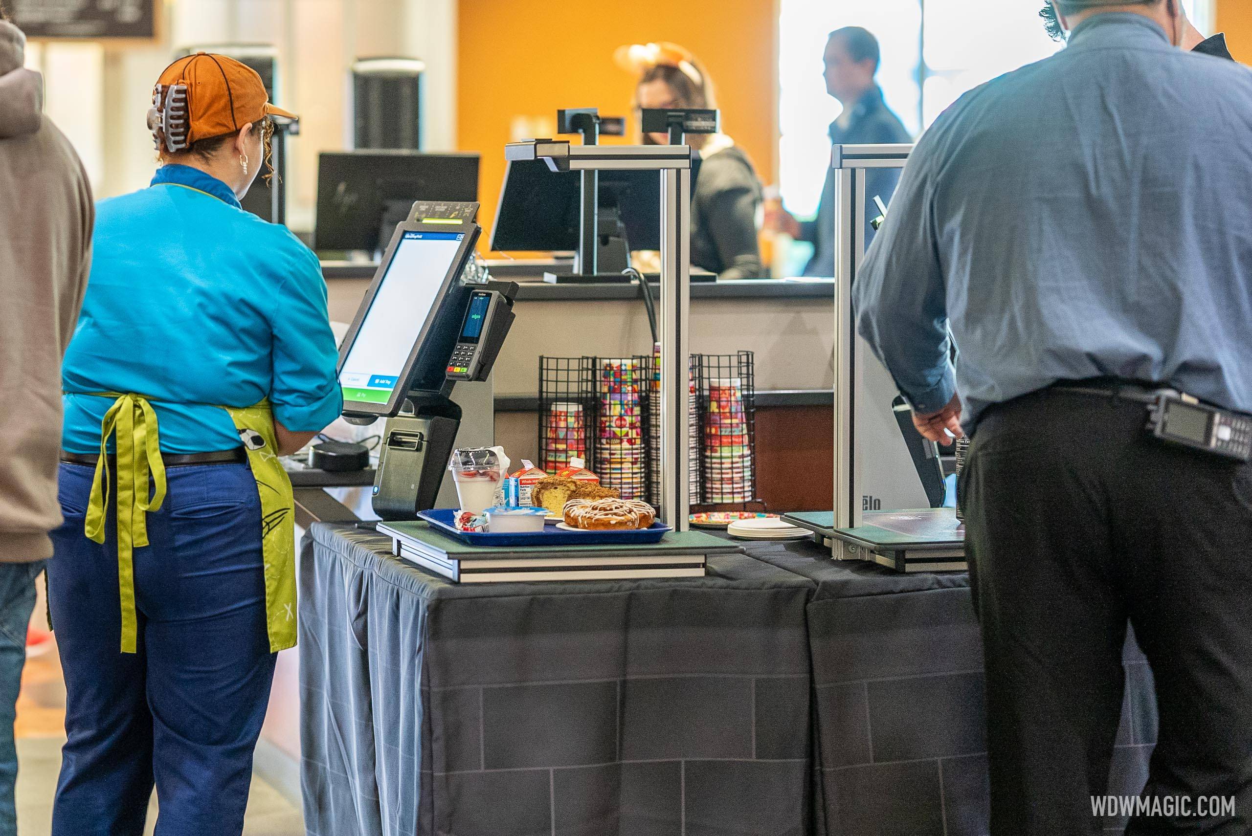 AI Self-Checkout System at All-Star Sports Resort Food Court