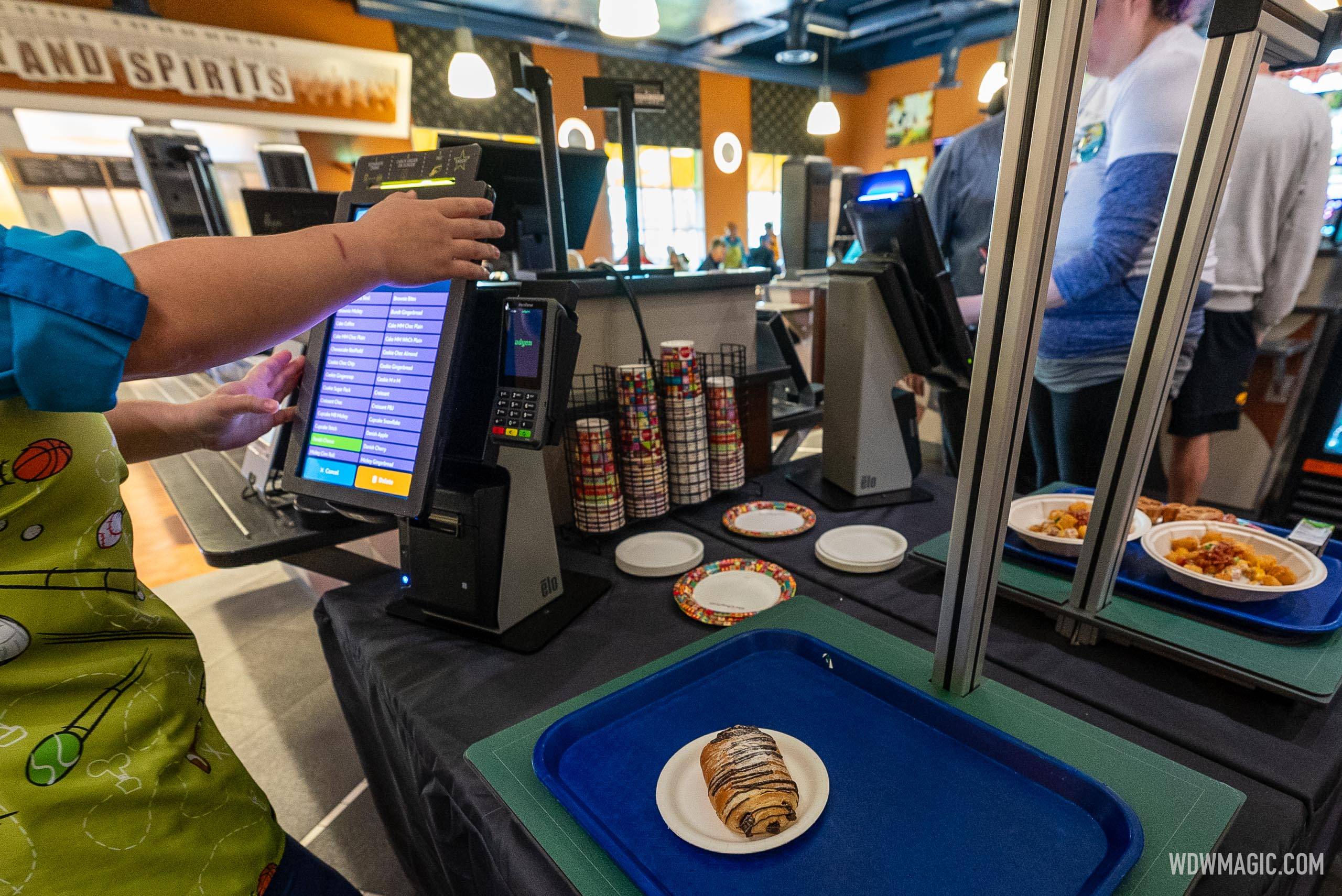 AI Self-Checkout System at All-Star Sports Resort Food Court