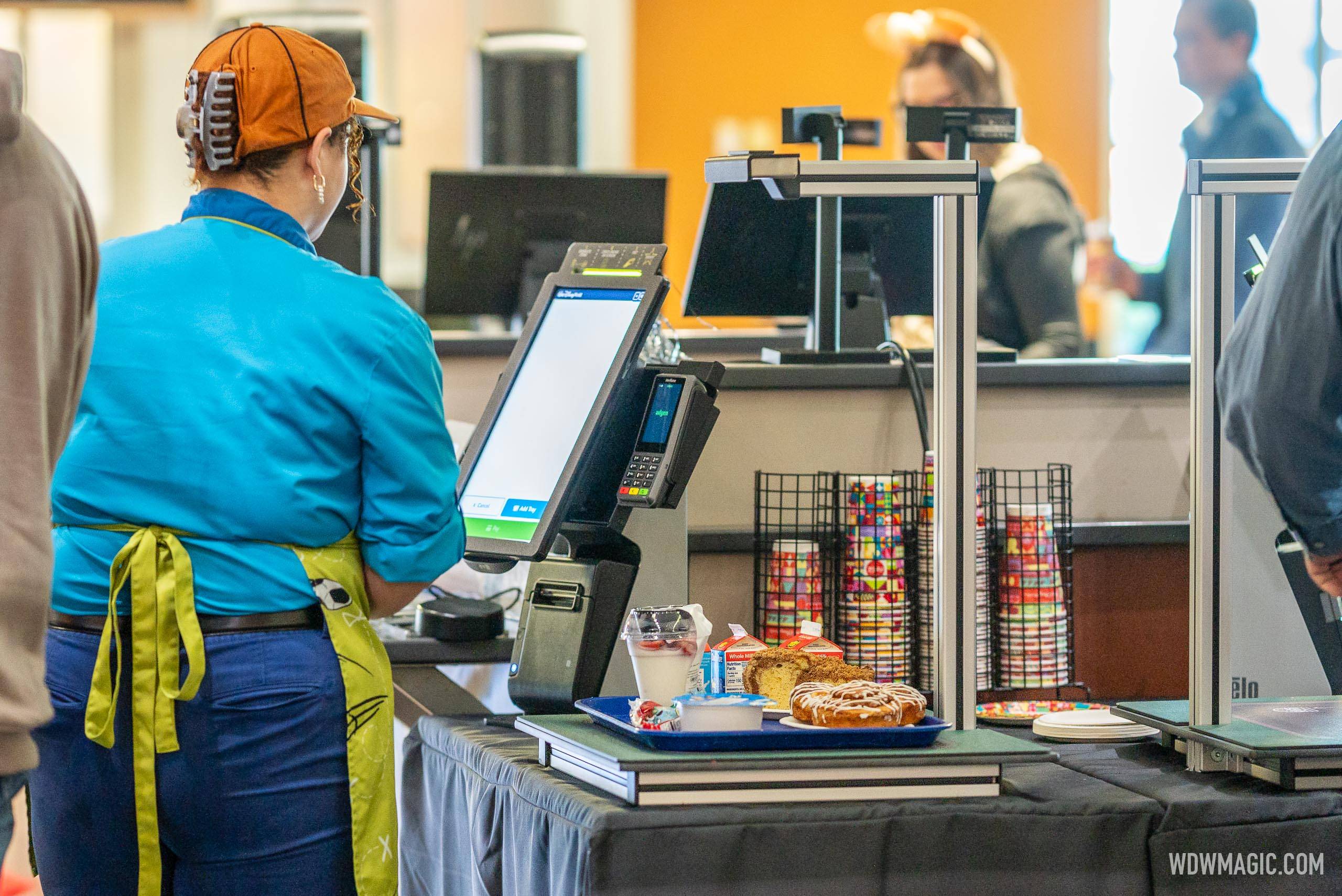 AI Self-Checkout System at All-Star Sports Resort Food Court