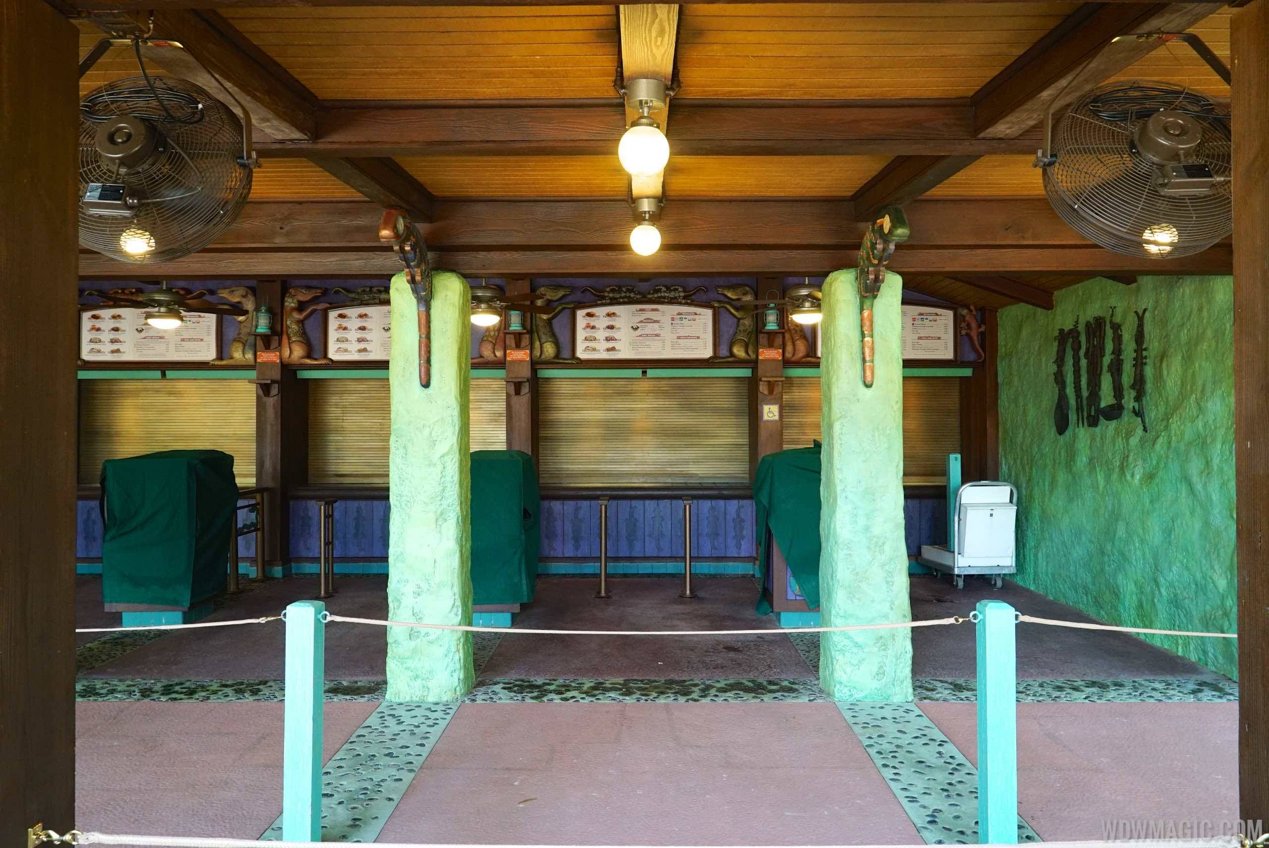 Flame Tree Barbecue - New covered ordering area
