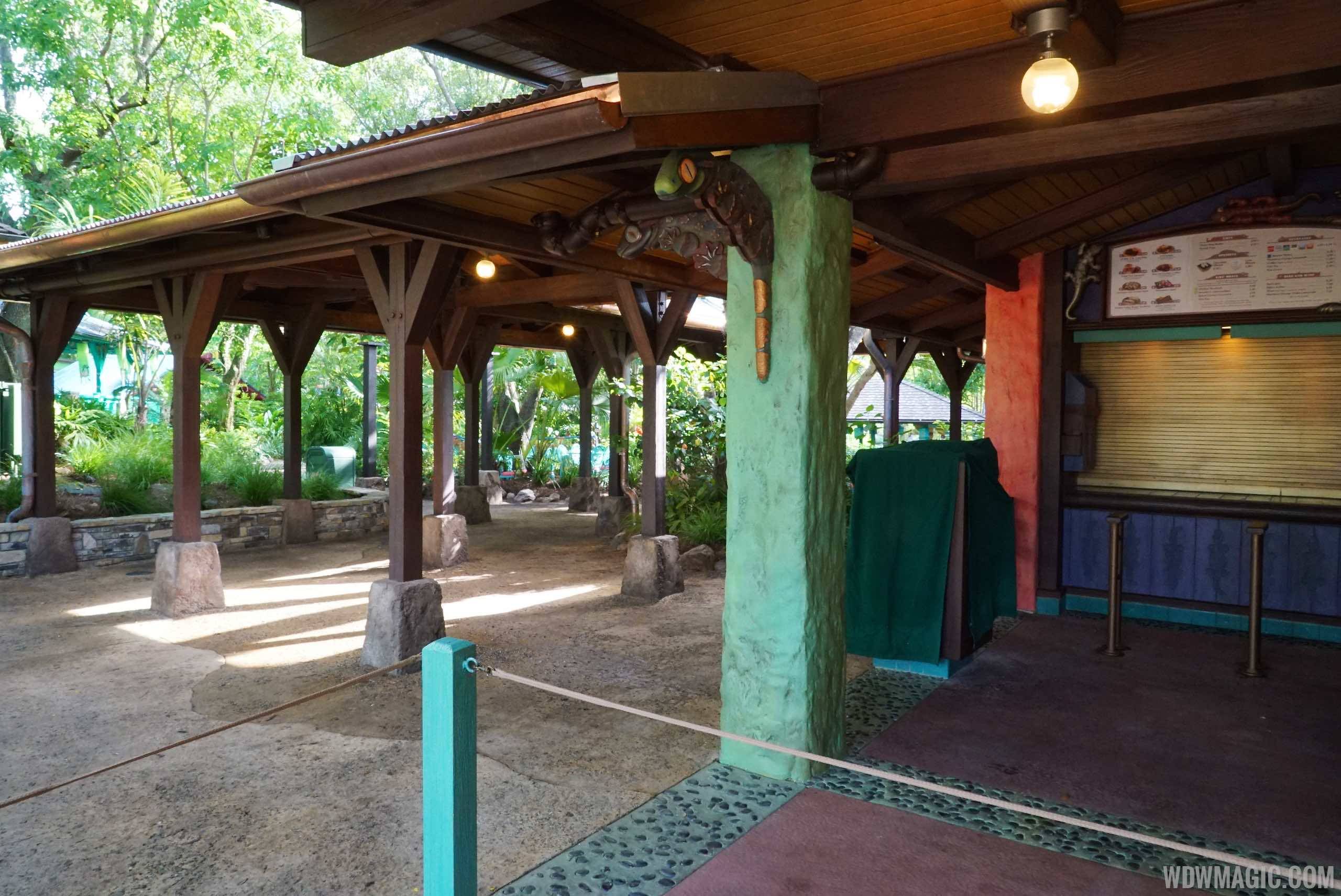 Flame Tree Barbecue - New covered walkways