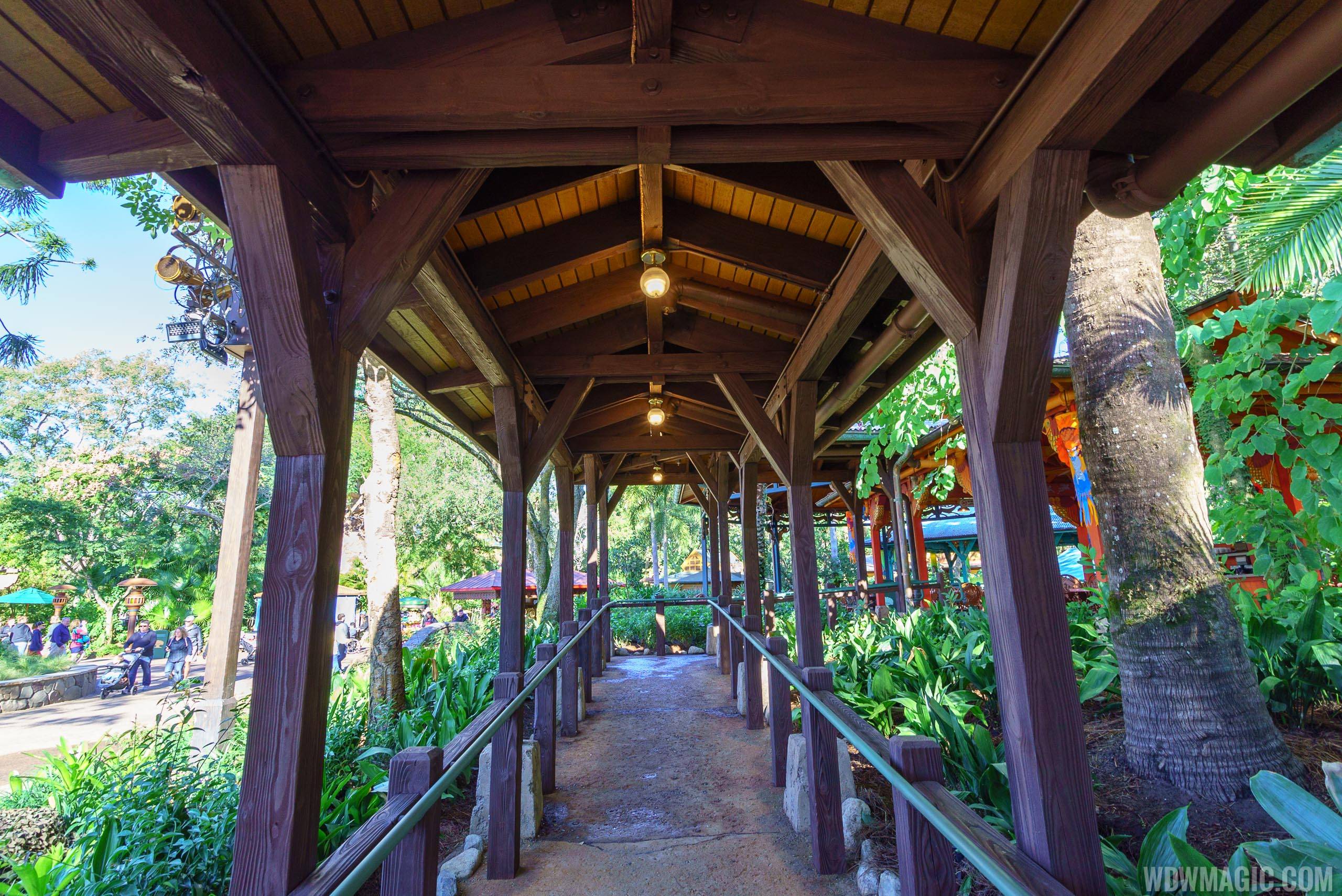 New seating at Flame Tree Barbecue