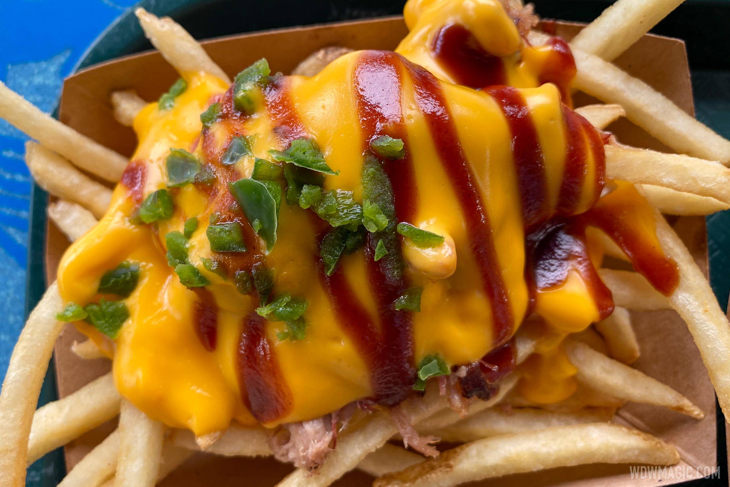 Flame Tree Barbecue - French Fries with Pulled Pork and Cheese