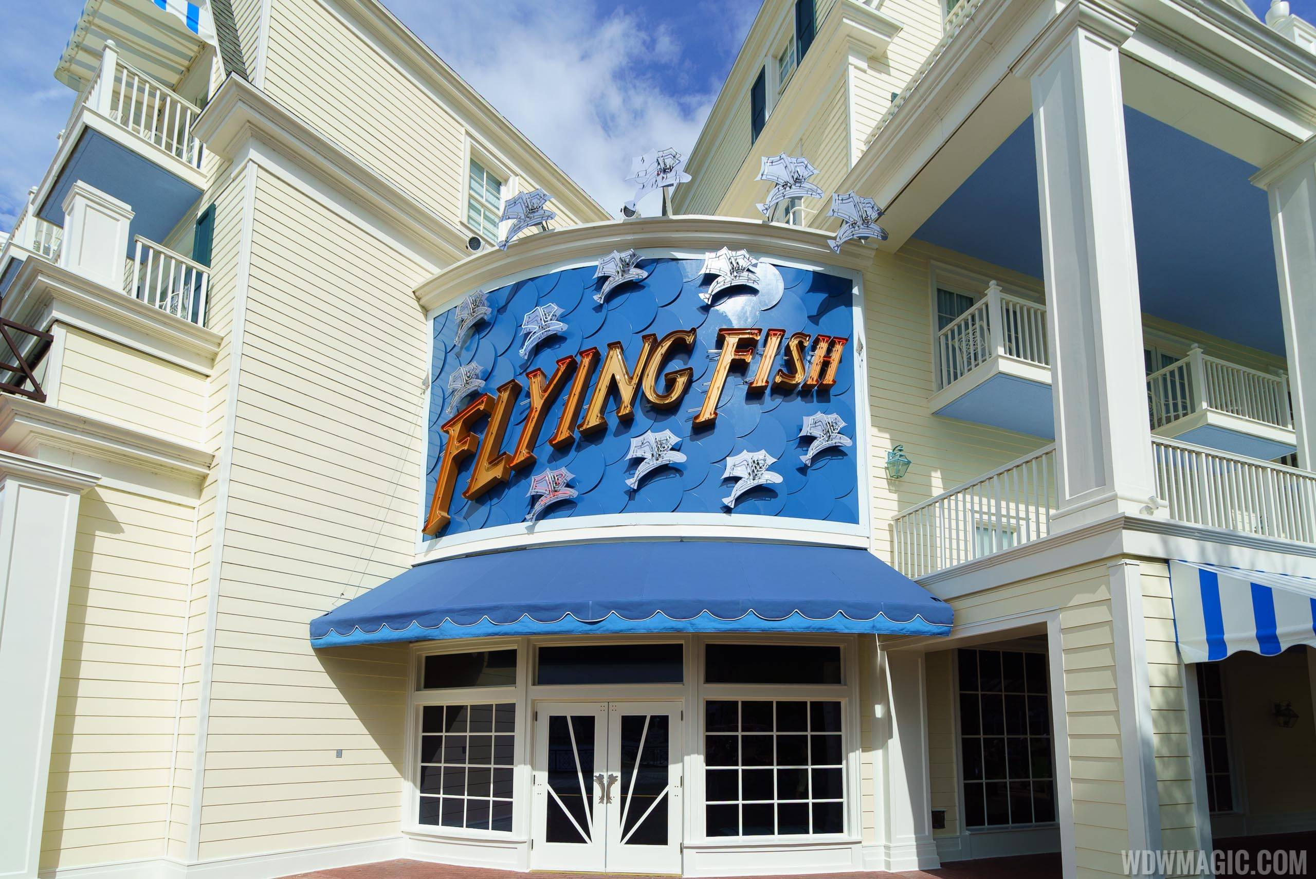 Flying Fish on Disney's BoardWalk