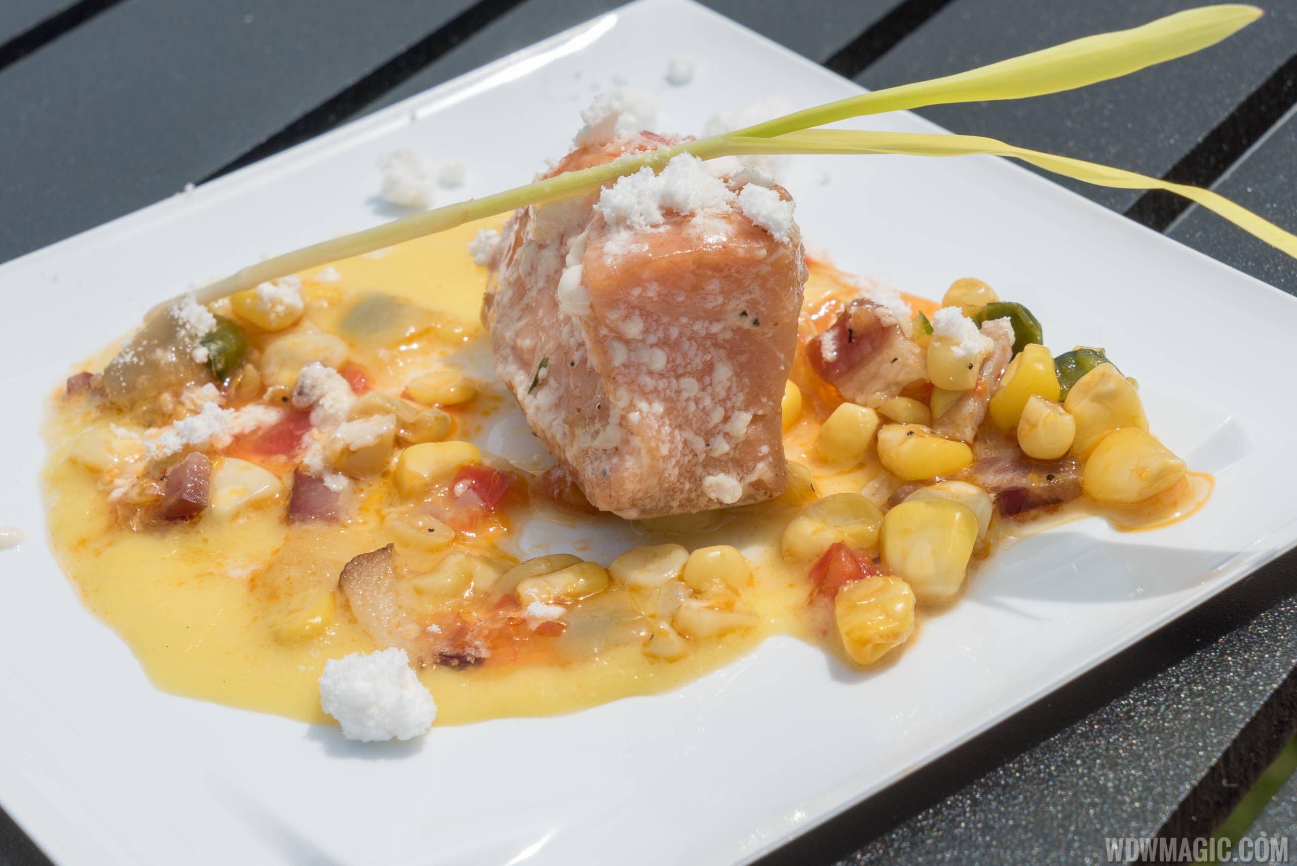 Olive Oil Poached Salmon