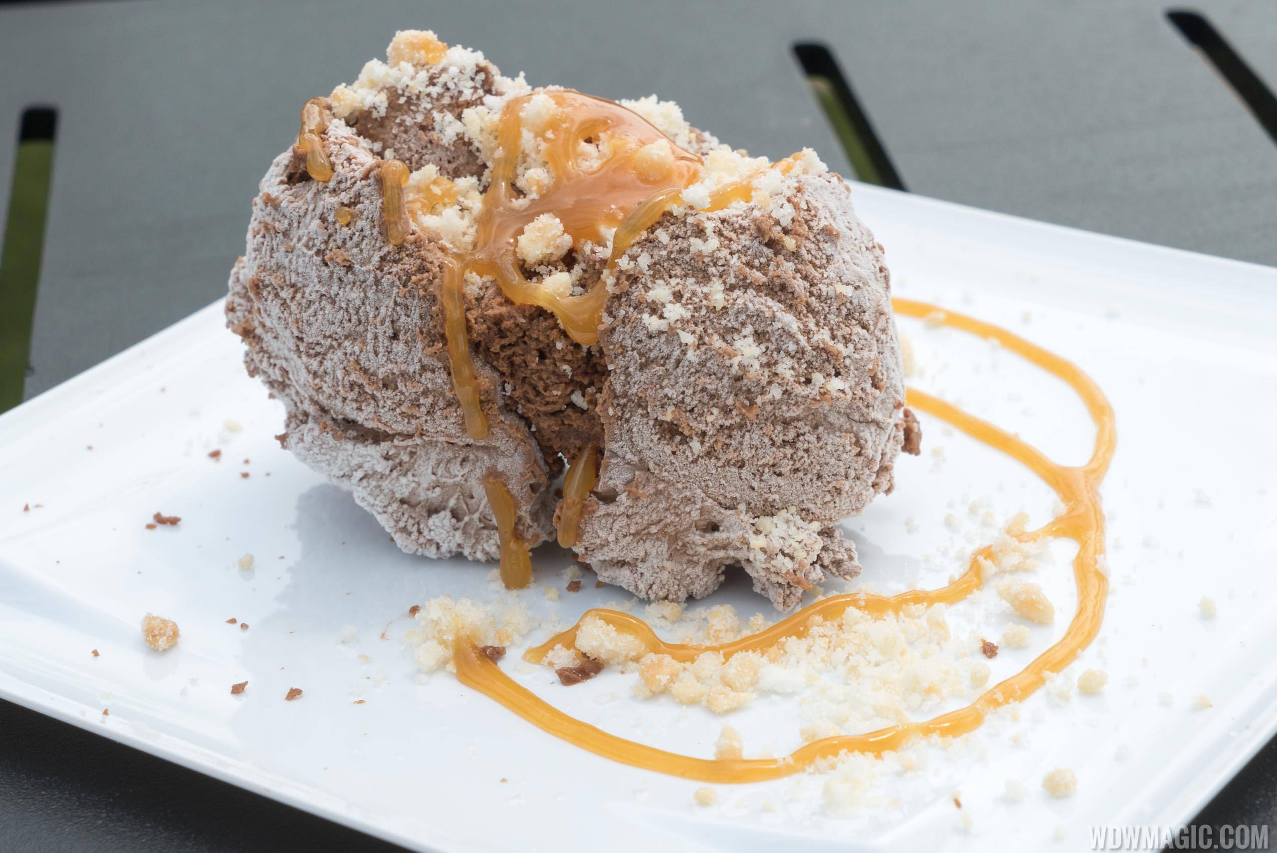 Liquid Nitro Chocolate-Almond Truffle