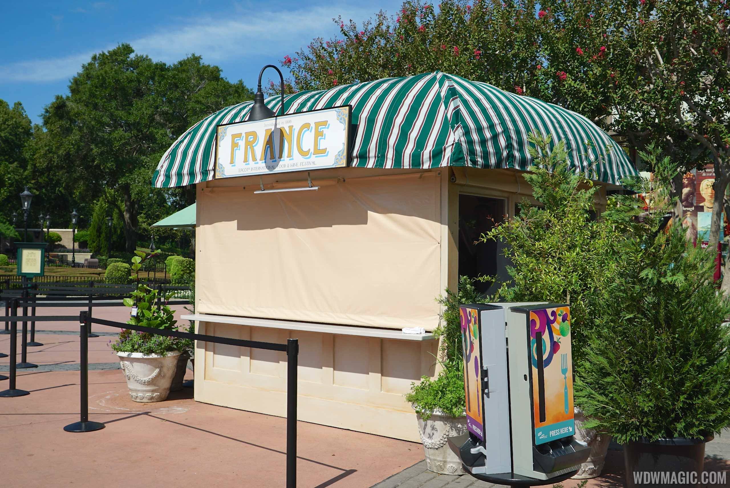 France Food and Wine kiosk (original)