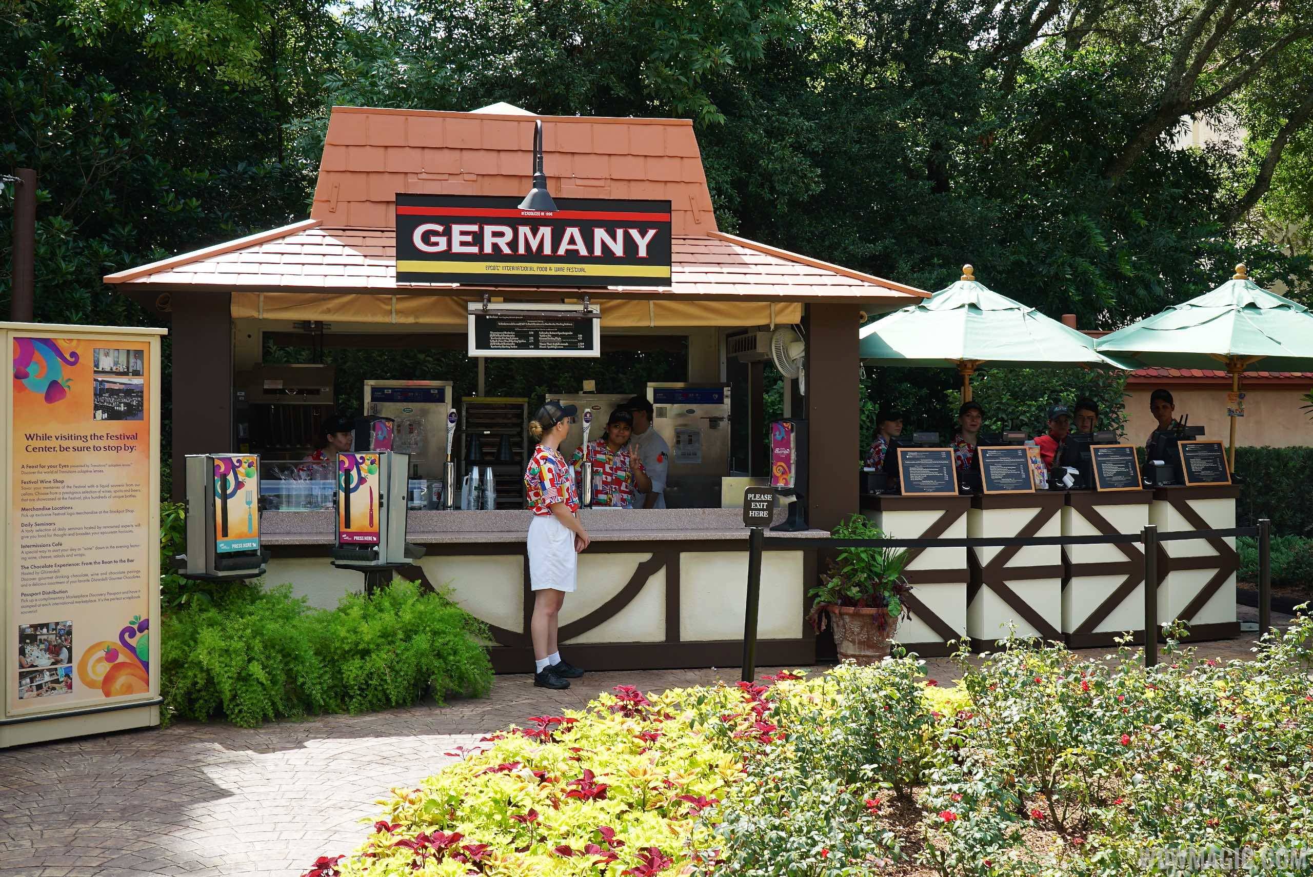 Germany Food and Wine kiosk
