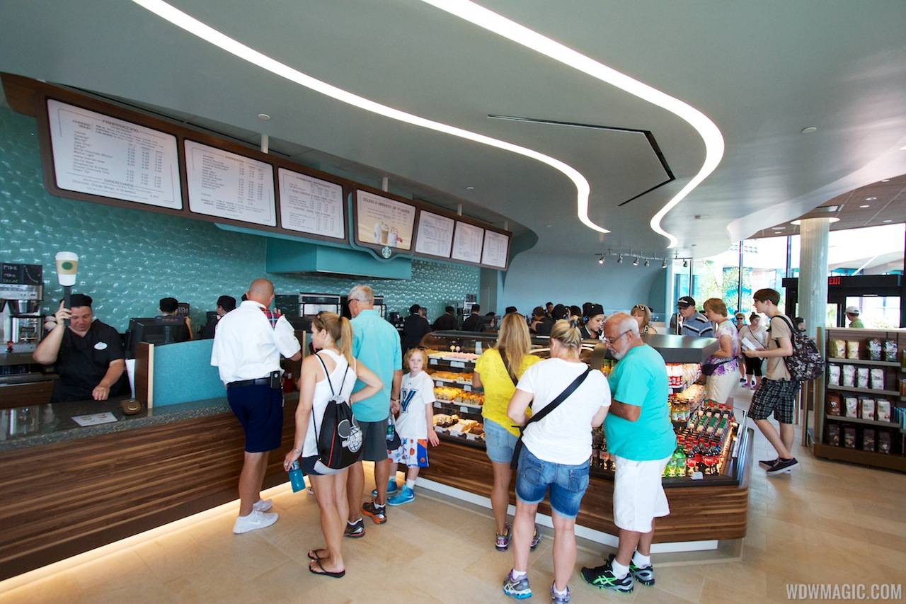 PHOTOS - Inside the new Fountain View Starbucks at Epcot