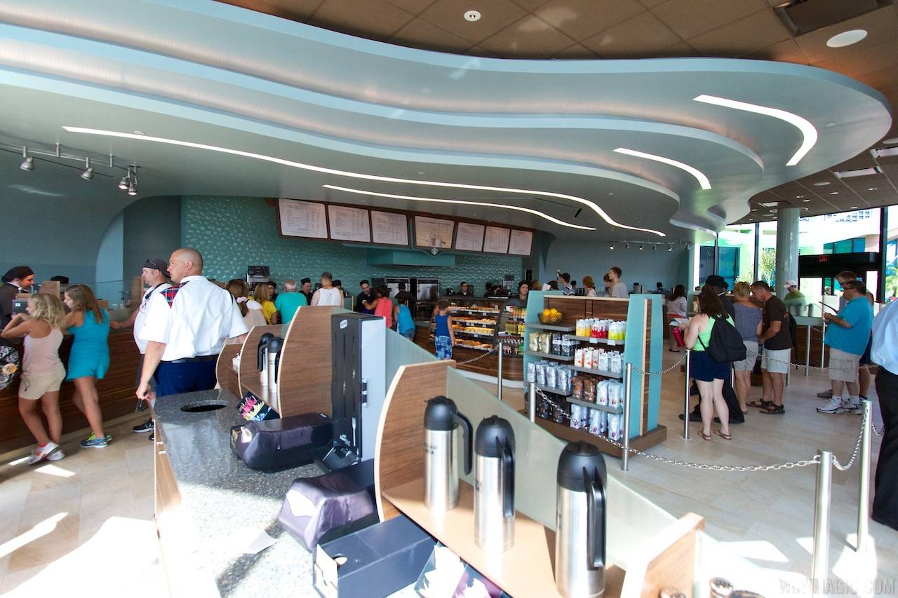 PHOTOS - Inside the new Fountain View Starbucks at Epcot