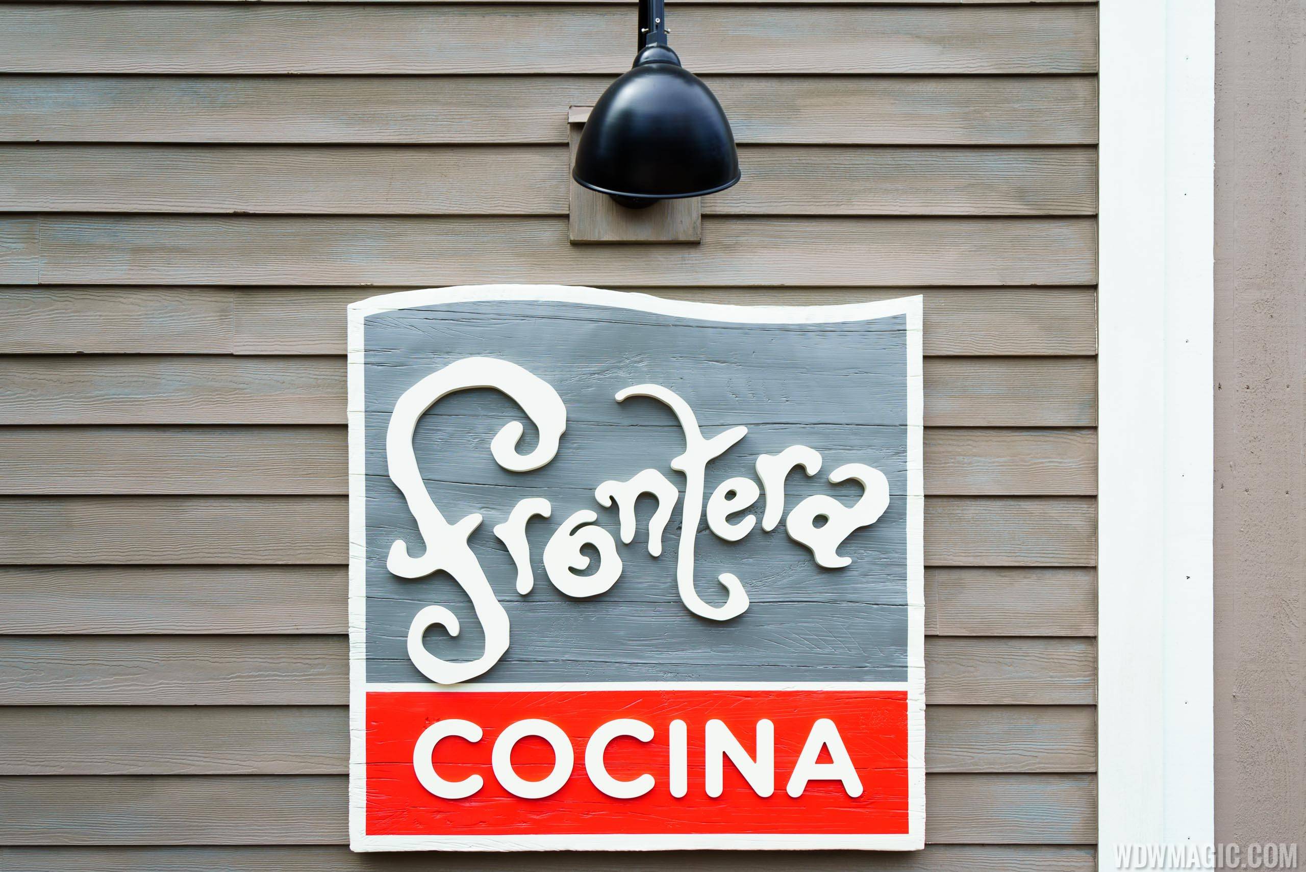 Frontera Cocina sign