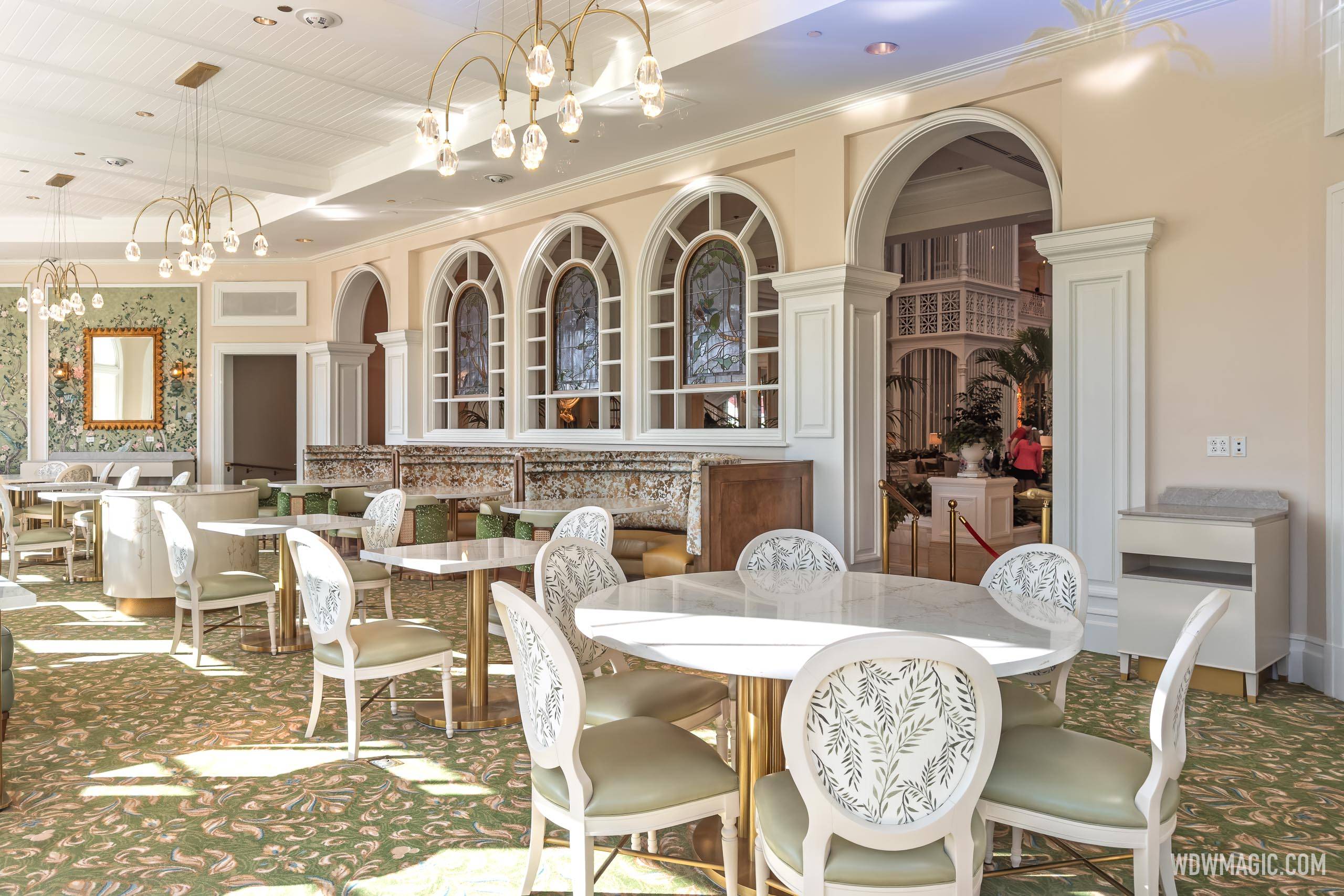 Disney's Grand Floridian's Garden View Lounge Unveils Redesigned Space Ahead of Tea Service Return