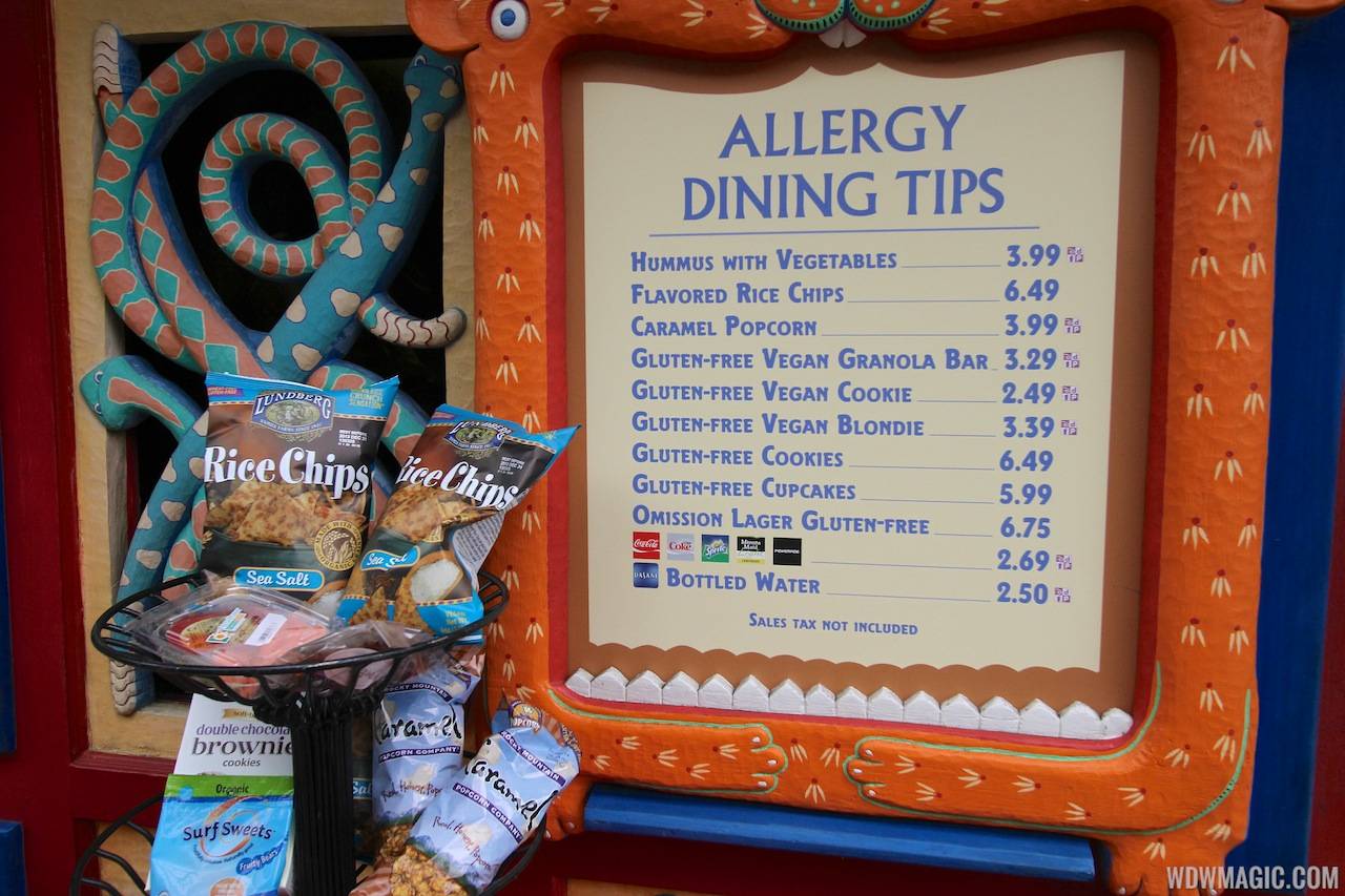 PHOTOS - 'Gardens Kiosk' nutritional information and gluten-free snack kiosk now open at Disney's Animal Kingdom