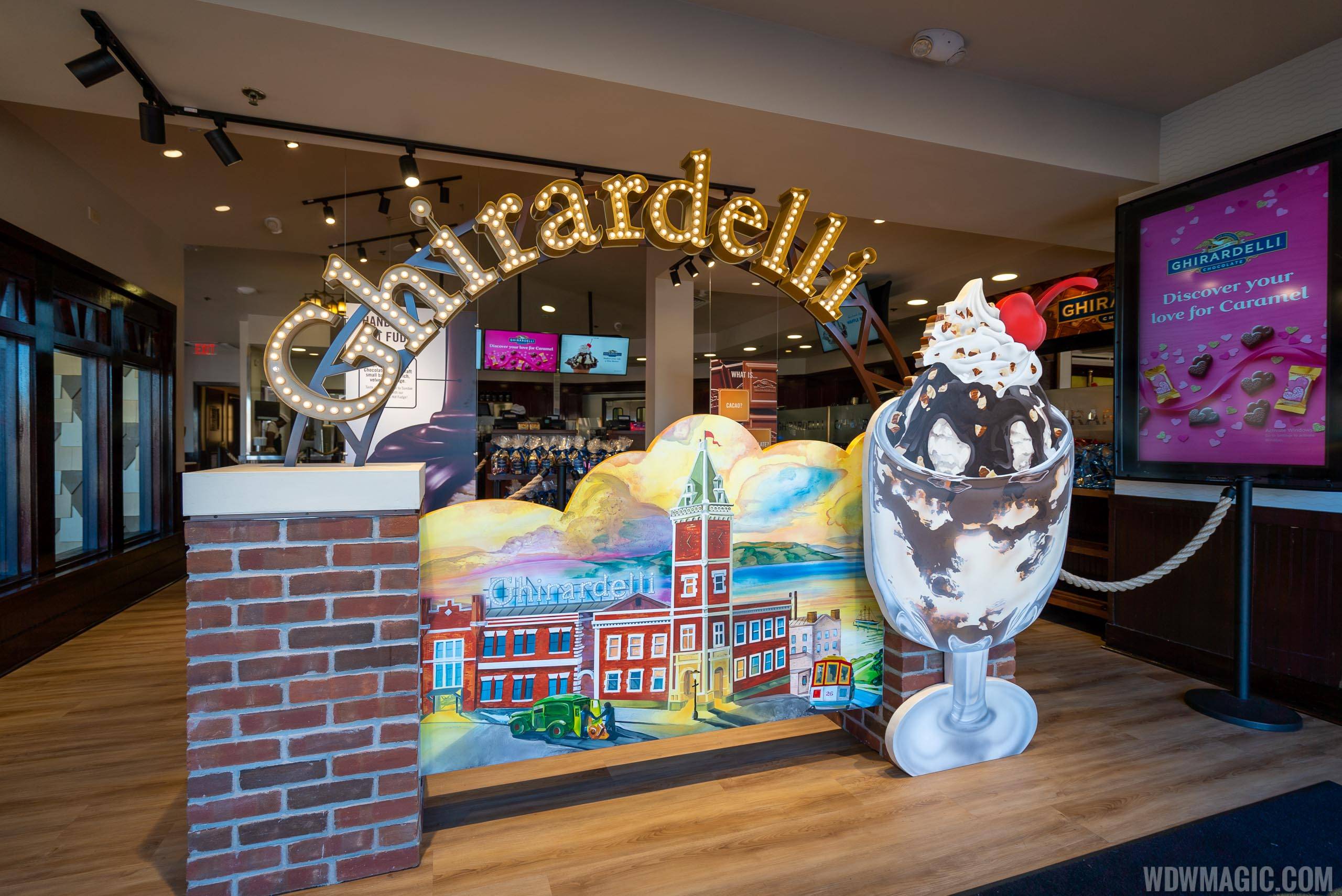 Ghirardelli Soda Fountain and Chocolate Shop