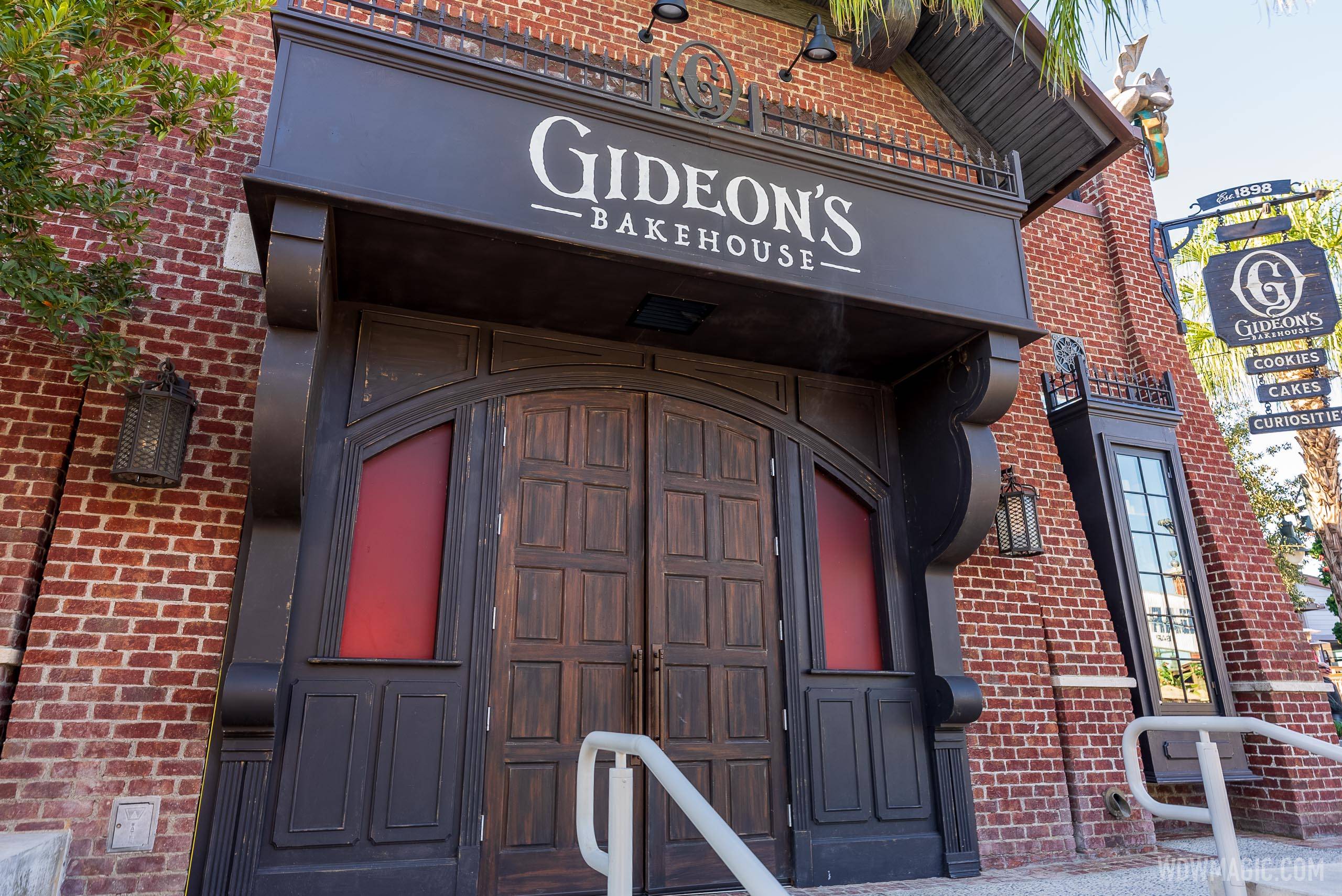 Gideon's Bakehouse is temporarily closed at Disney Springs