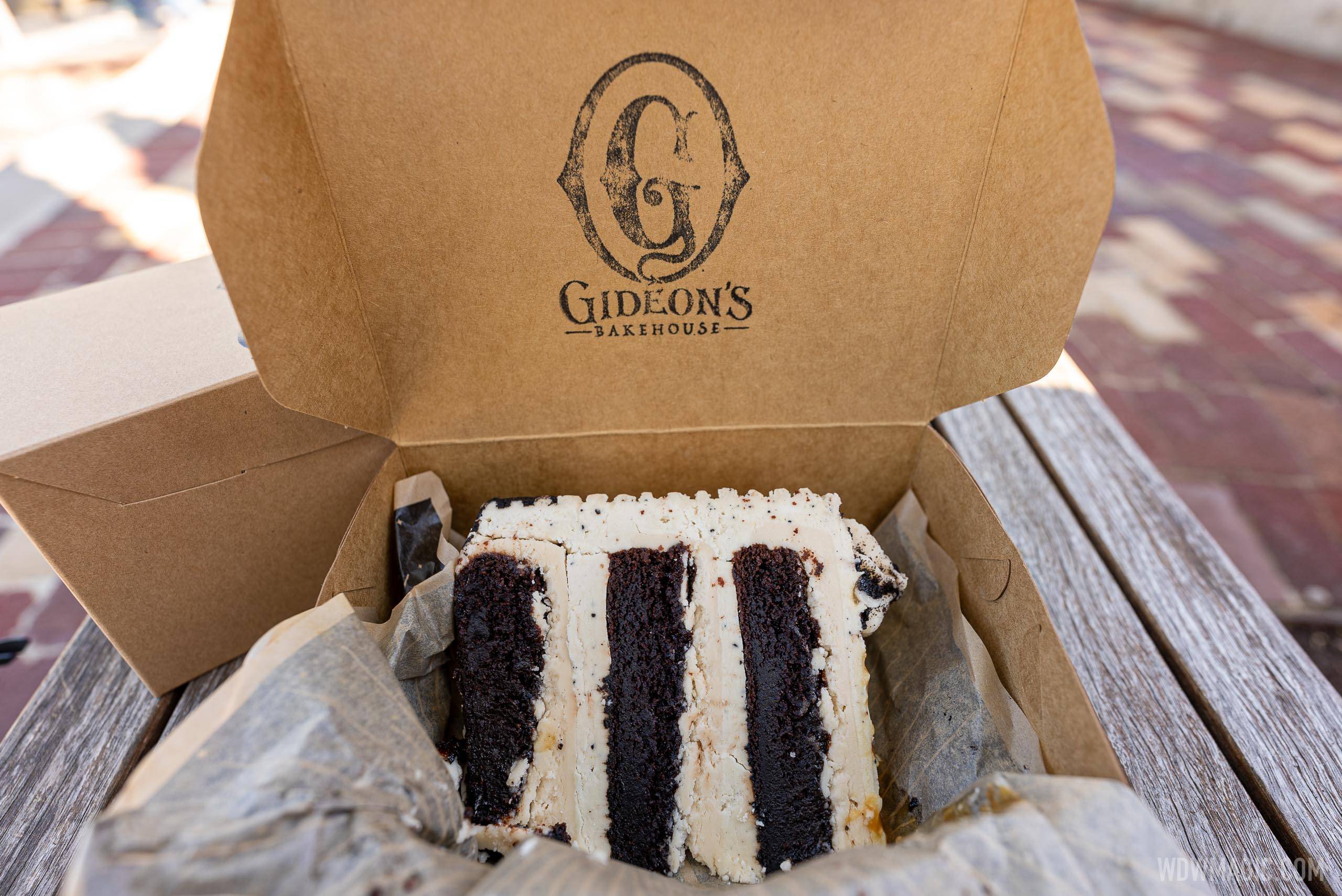 Gideon's Double Frosted cake slice