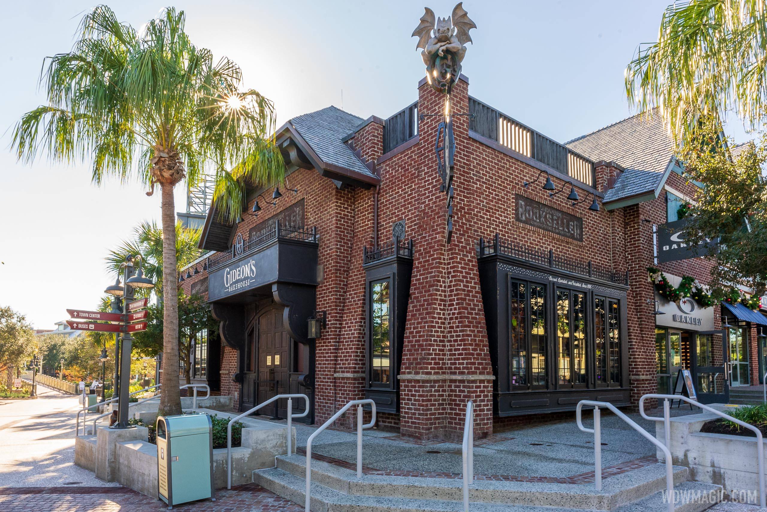 Gideon's Bakehouse to reopen today at Disney Springs