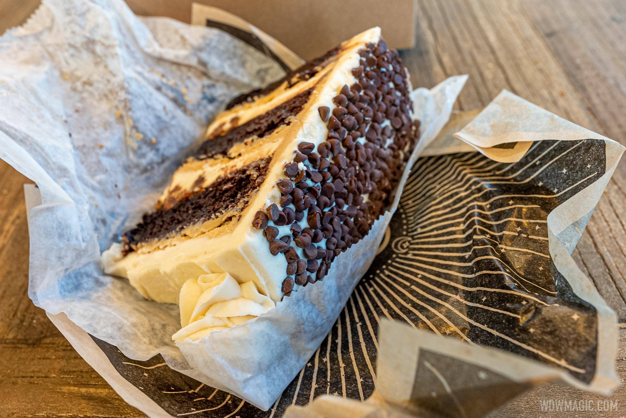 Gideon's Bakehouse - Double Frosted Chocolate, Banana and Peanut Butter cake slice
