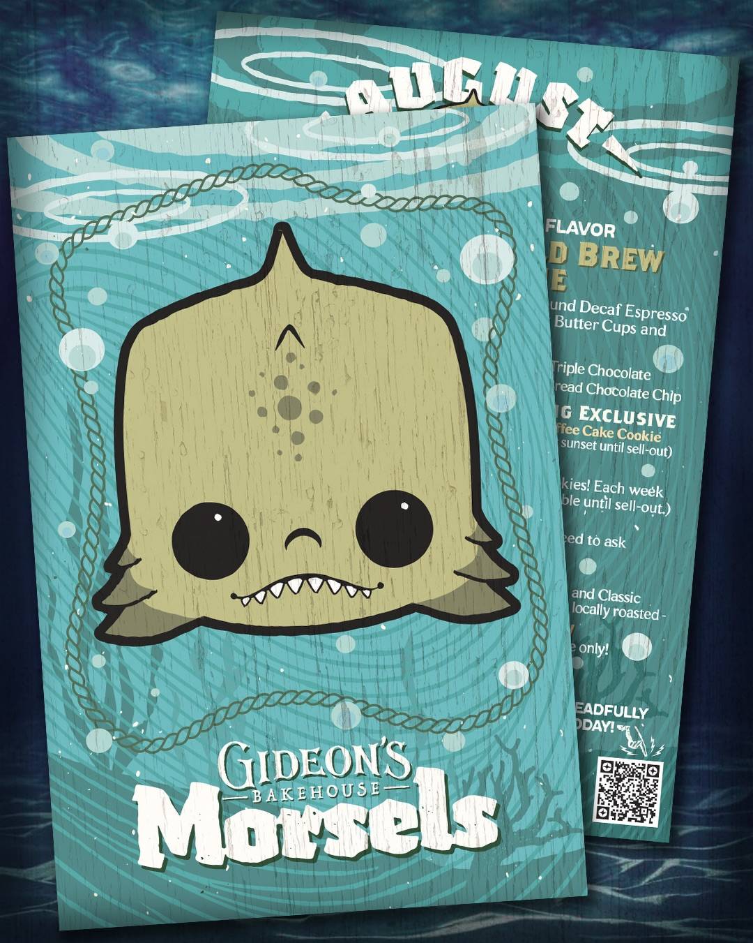 Gilbert August collectible menu