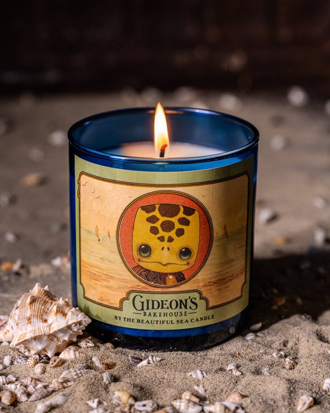 Reginald Ridley's "By the Beautiful Sea" Candle