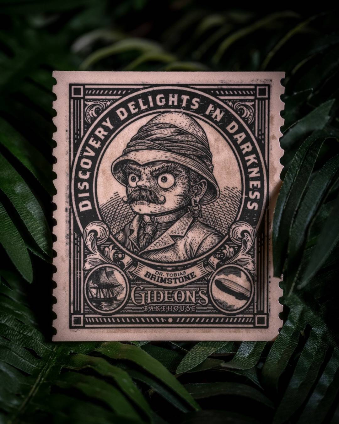 Dr. Tobias Travel Stamp Sticker