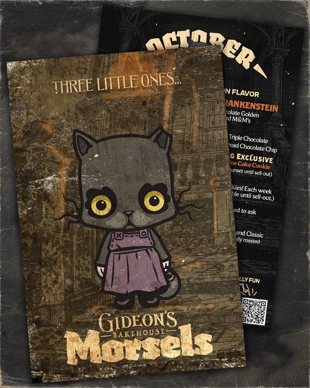 The Three Little Ones Morsels menu
