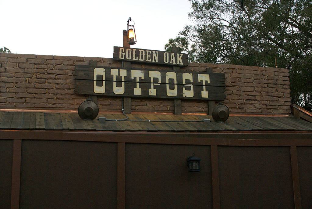 Most walls down at the new Golden Oak Outpost
