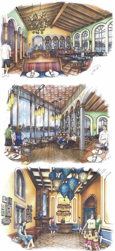 Hacienda de San Angel interior concept art