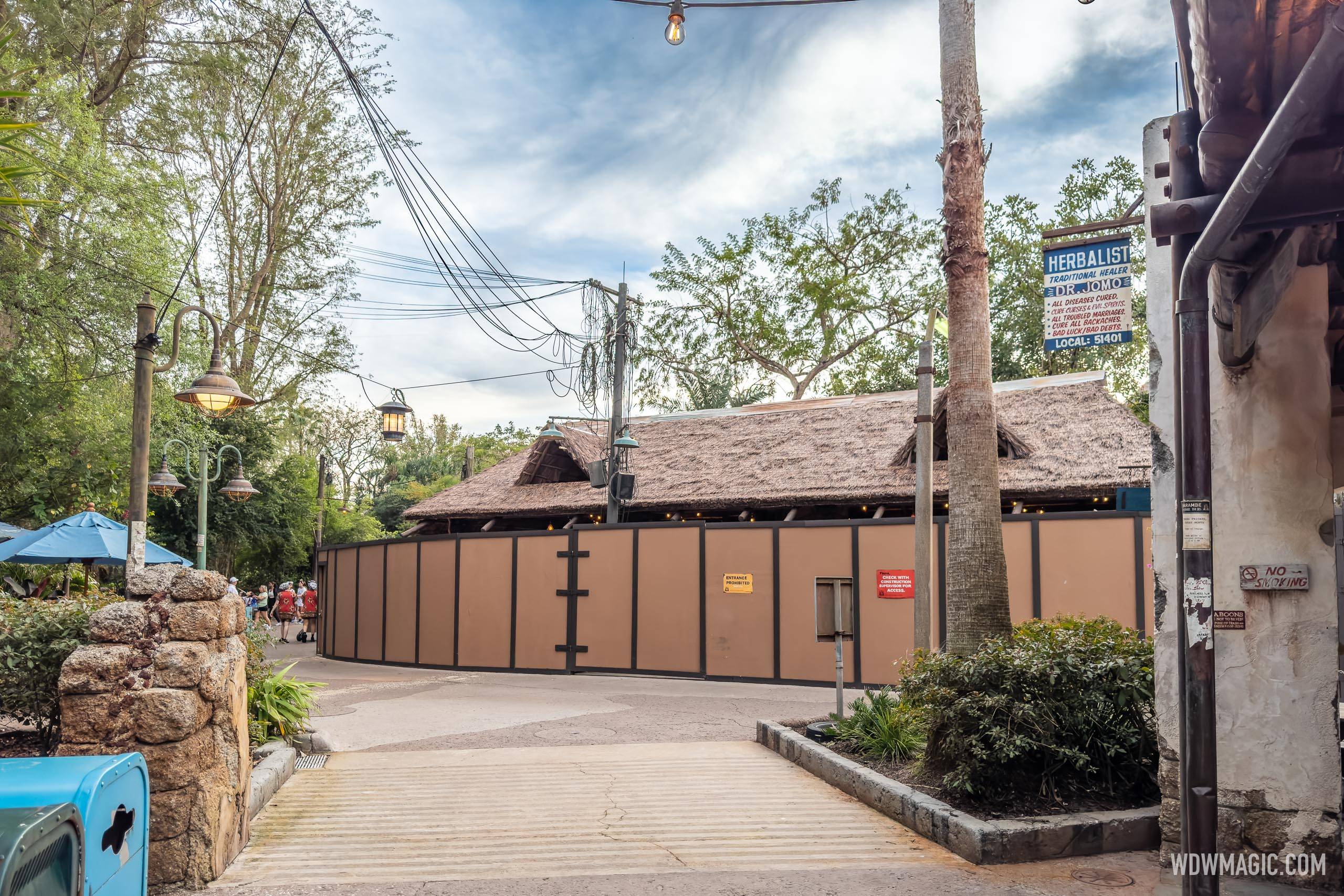Disney's Animal Kingdom to soon open expanded covered seating at Harambe Market