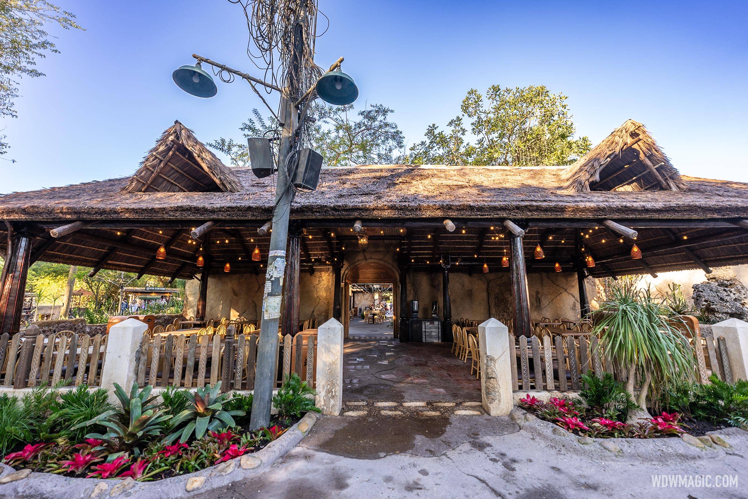 New dining space opens for more seating at Harambe Market and Tamu Tamu in Disney's Animal Kingdom