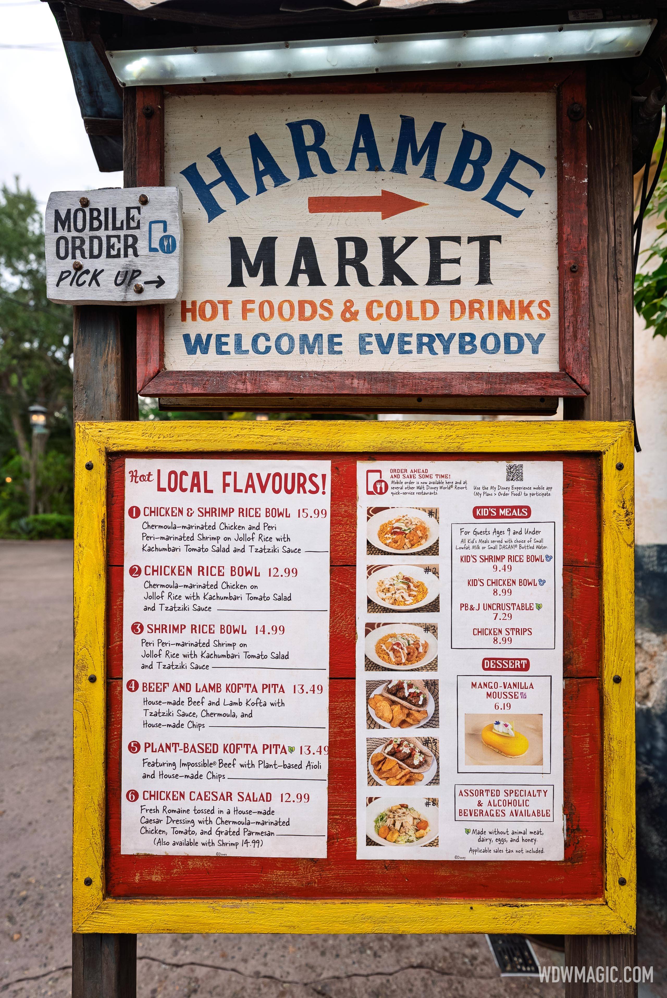 Harambe Market October 2025