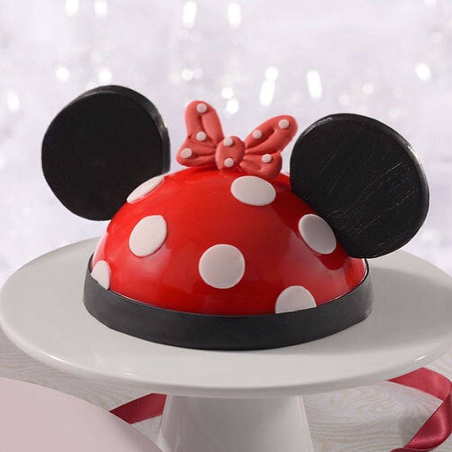  Minnie Mouse Dome Cake