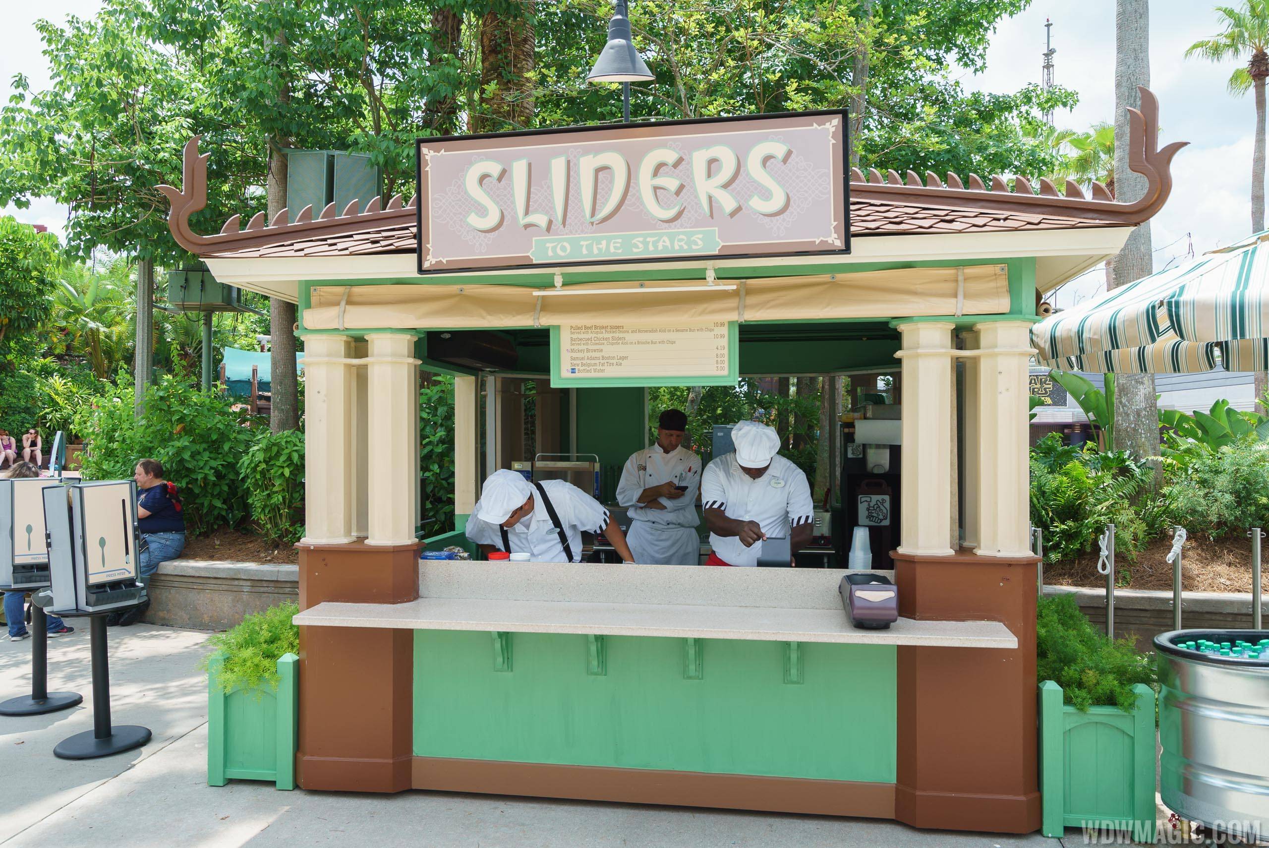 Sliders to the Stars kiosk