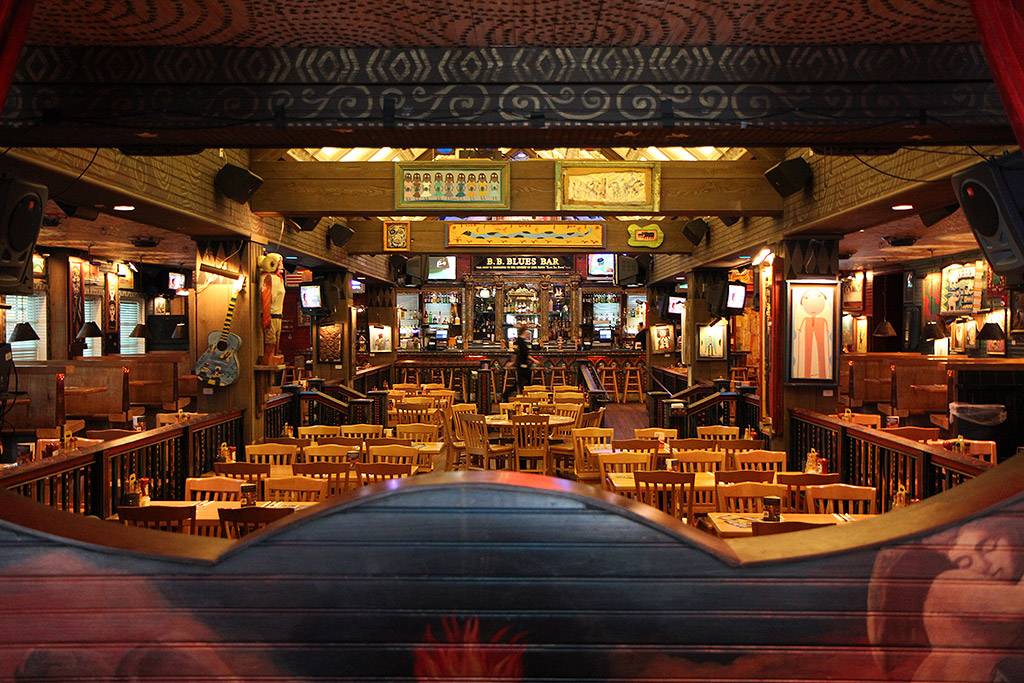 House of Blues dining room