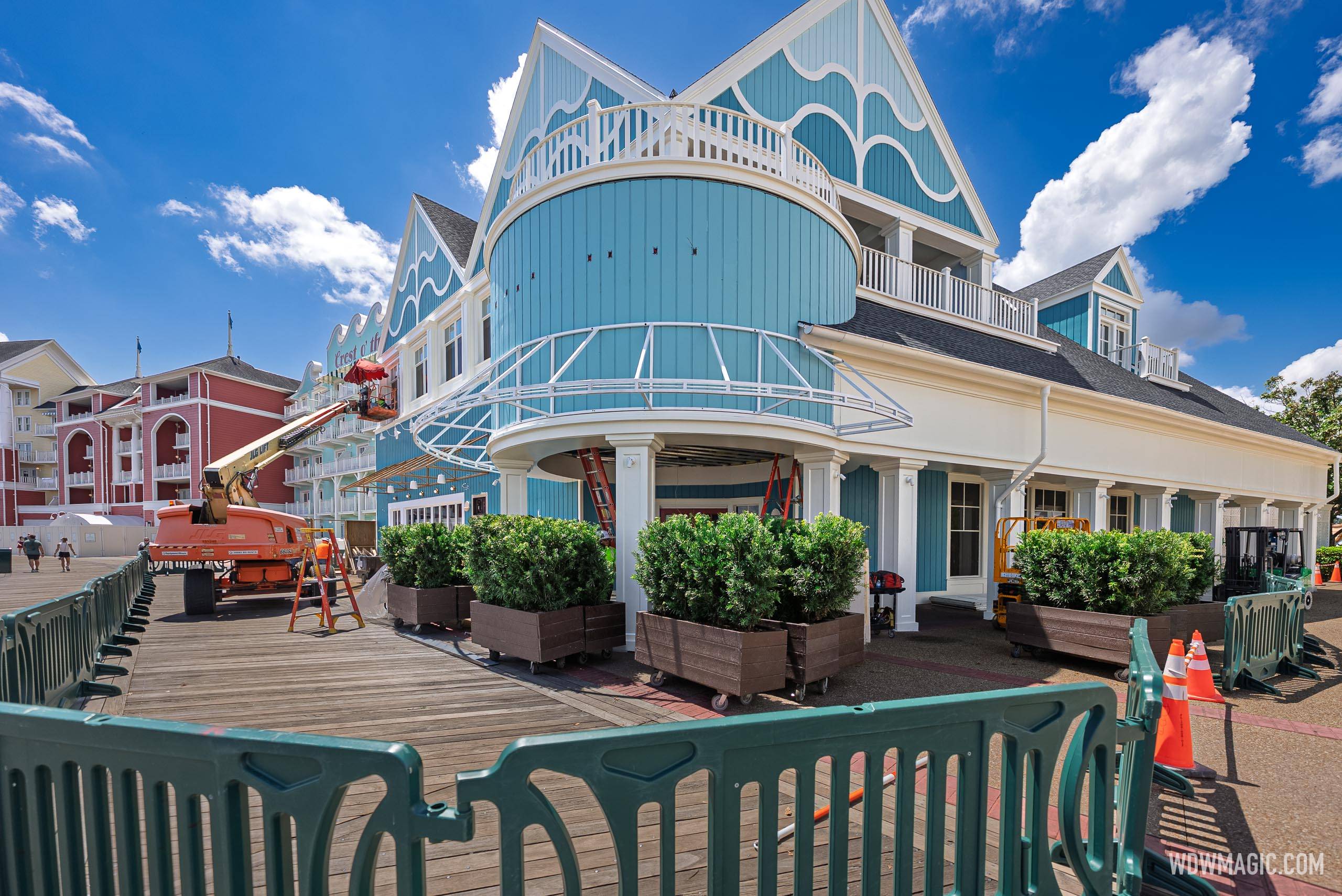 Construction Progress: Hurly-Burly at Disney's BoardWalk