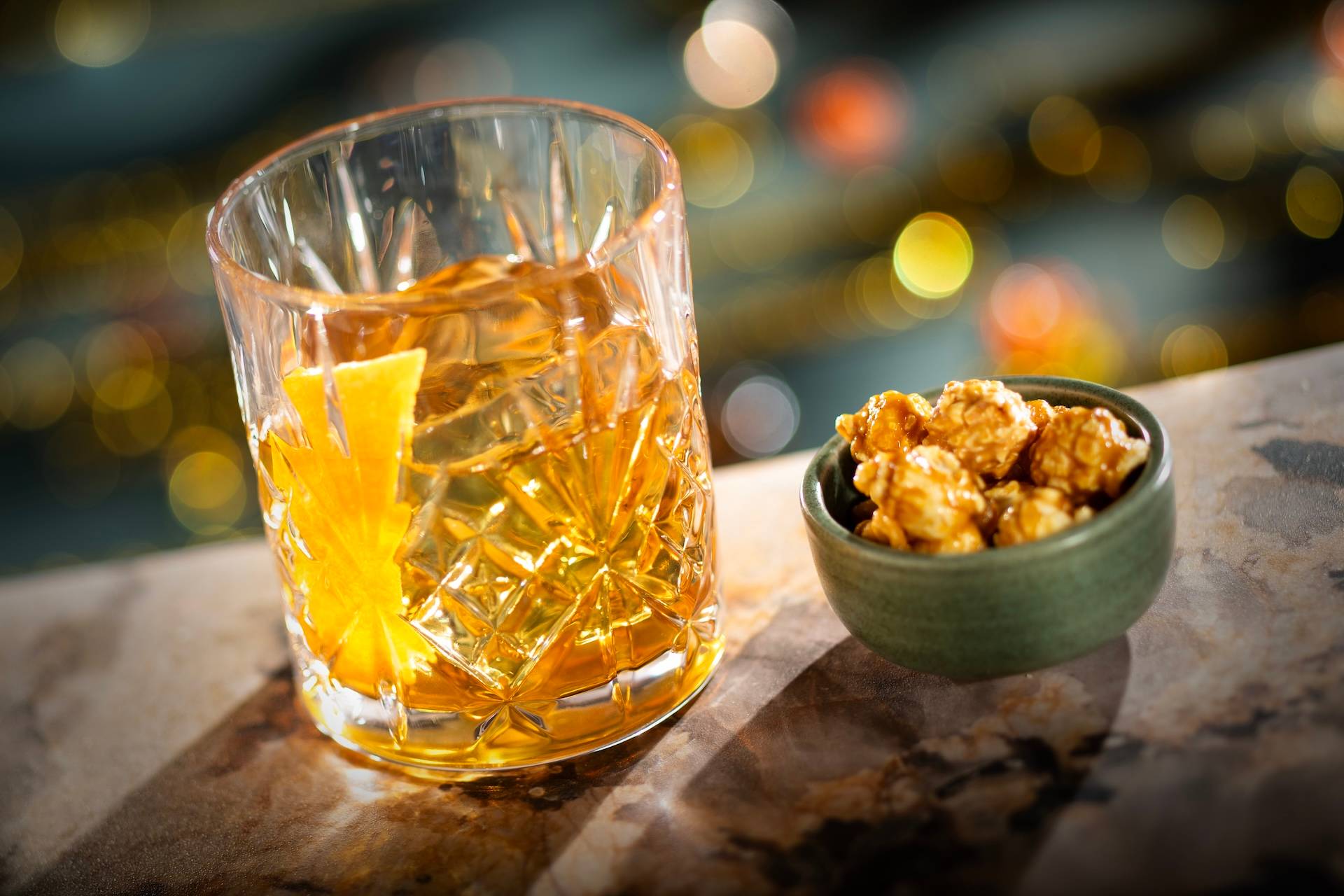 Caramel Corn Old Fashioned