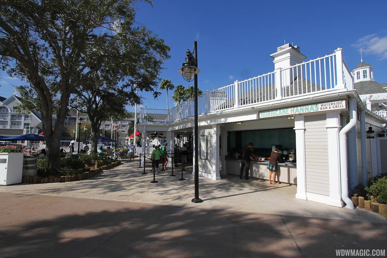 PHOTOS - Hurricane Hanna's Waterside Bar and Grill opens at Disney's Yacht and Beach Club