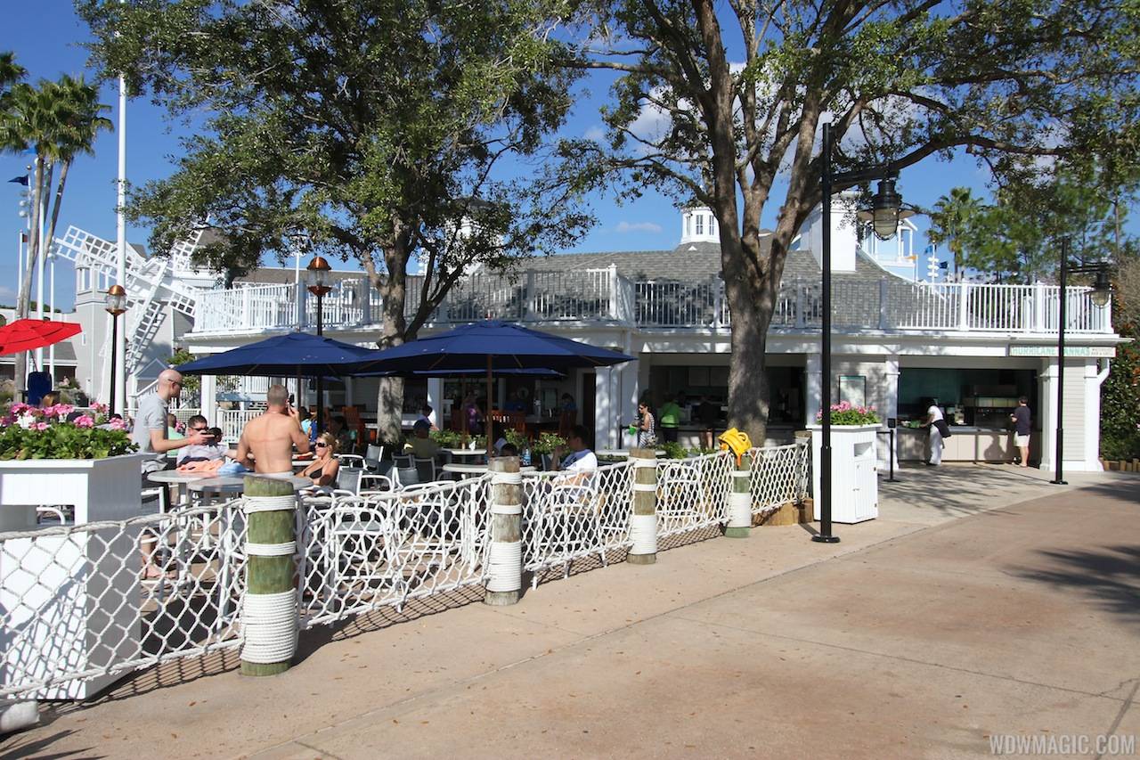 Newly refurbished Hurricane Hanna's Waterside Bar and Grill
- Outdoor seating