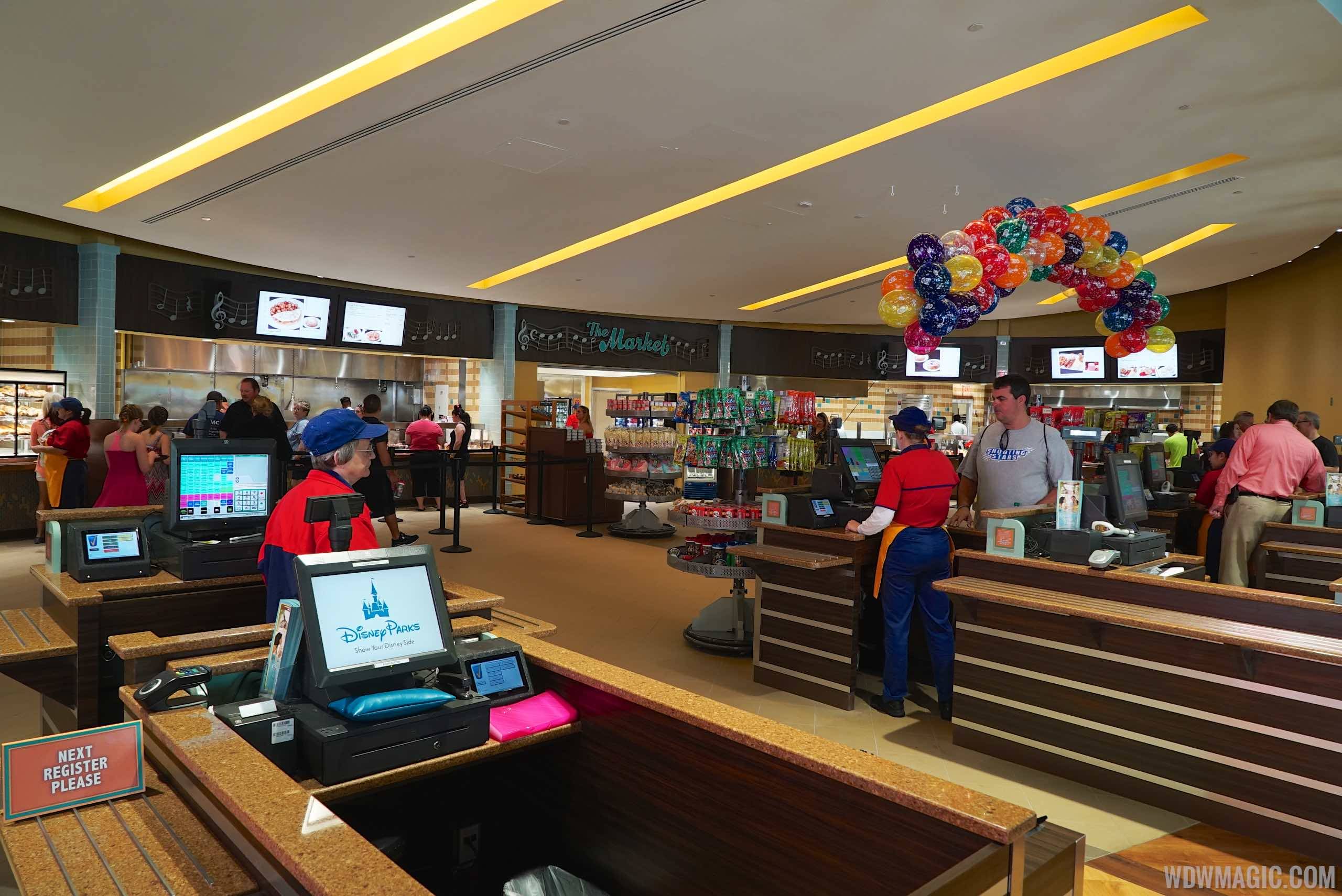 Disney's All Star Music Resort Intermission Food Court reopening earlier than expected