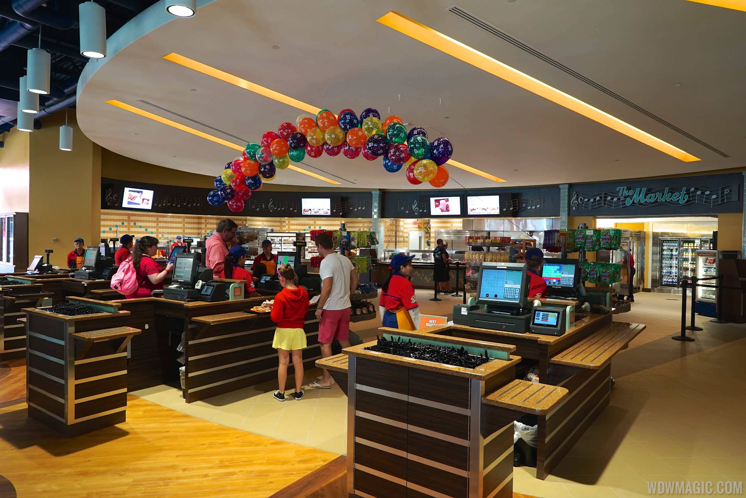 The new look Intermission Food Court