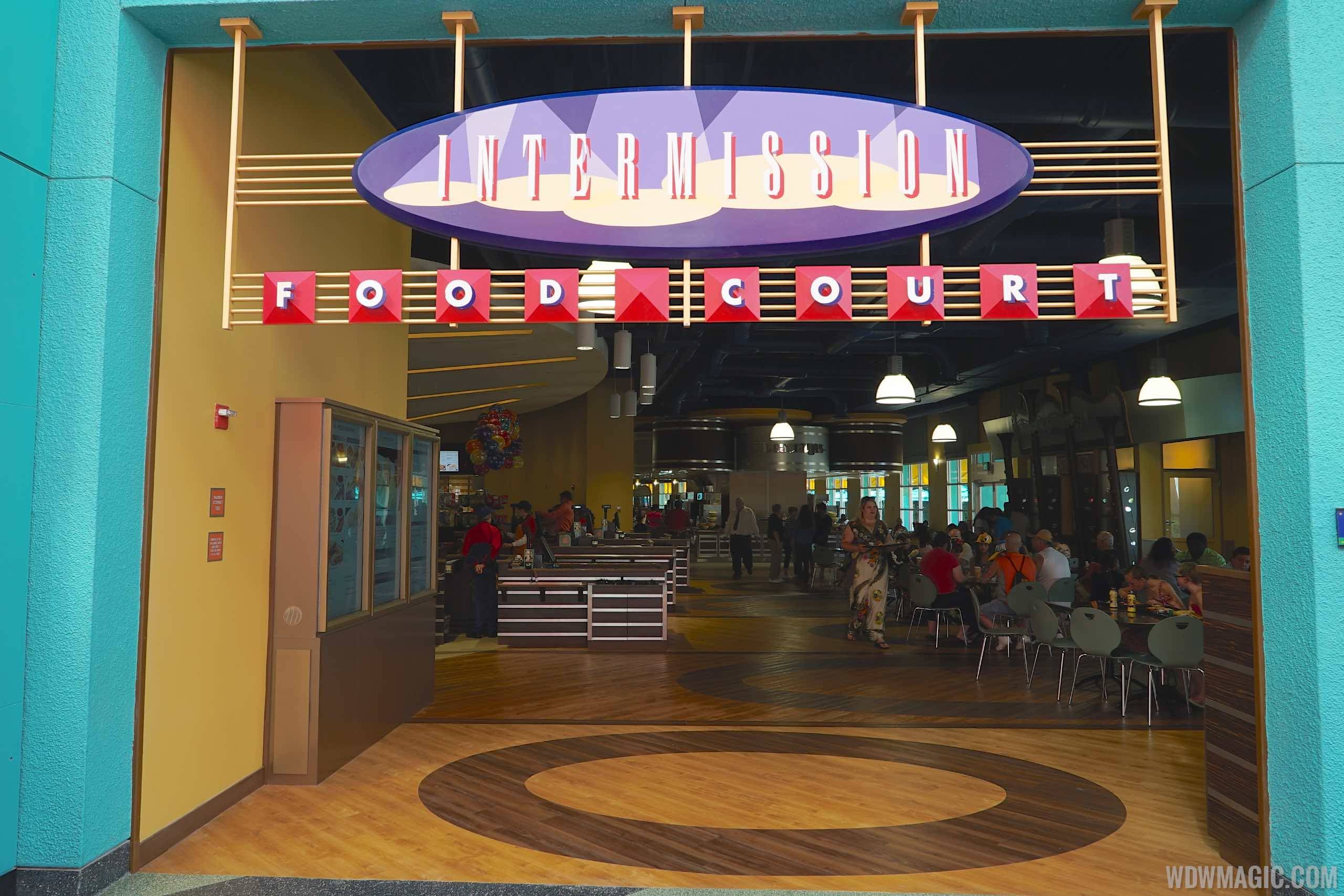 PHOTOS - Intermission Food Court at Disney's All Star Music reopens after major remodel