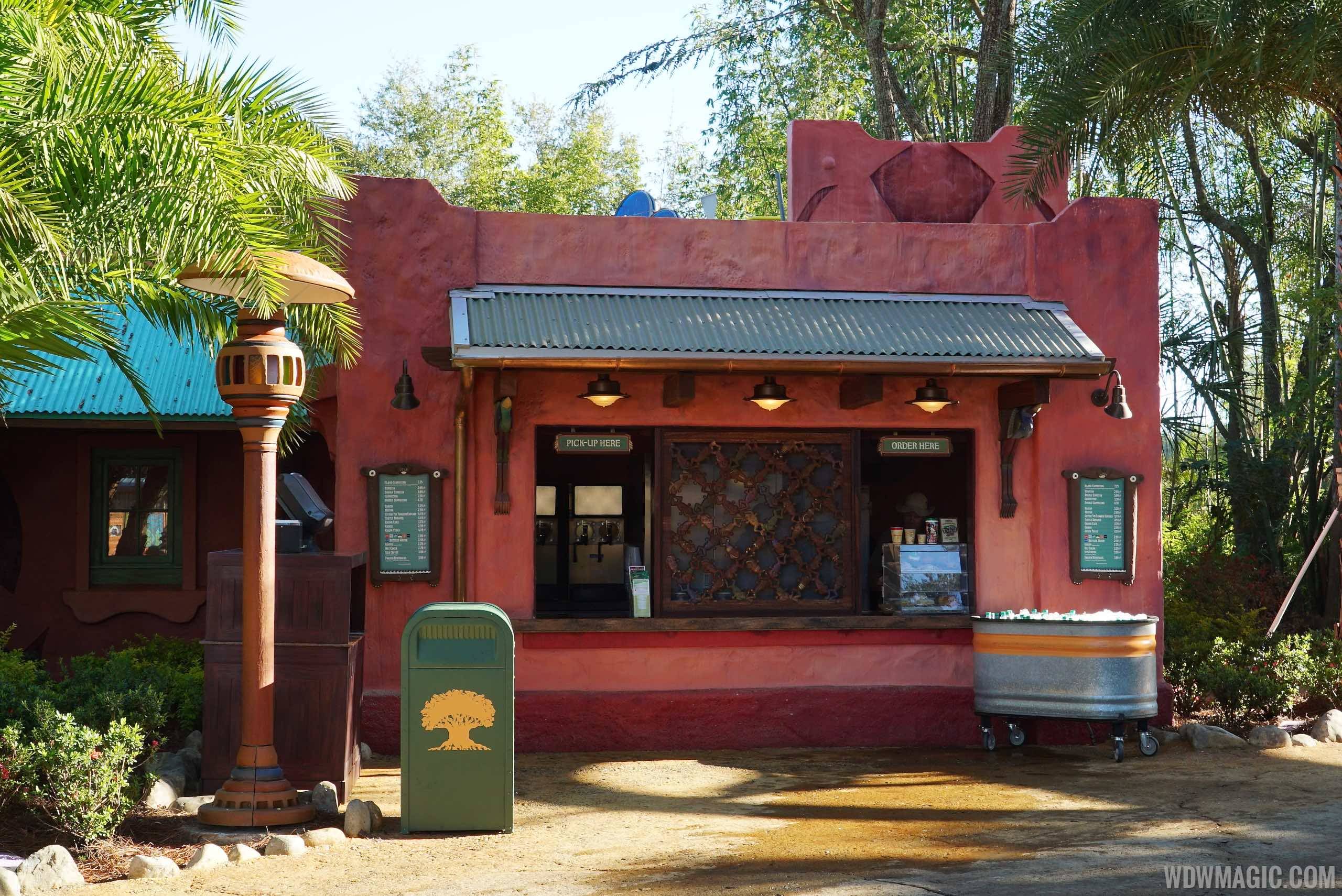 PHOTOS - Isle of Java coffee kiosk opens at Disney's Animal Kingdom