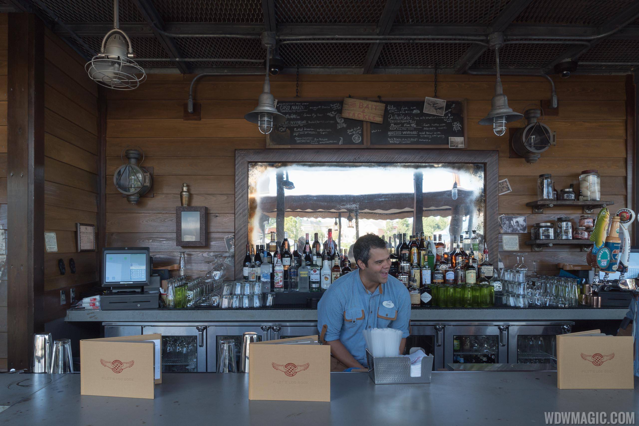 Jock Lindsey's Hangar Bar - The outdoor bar