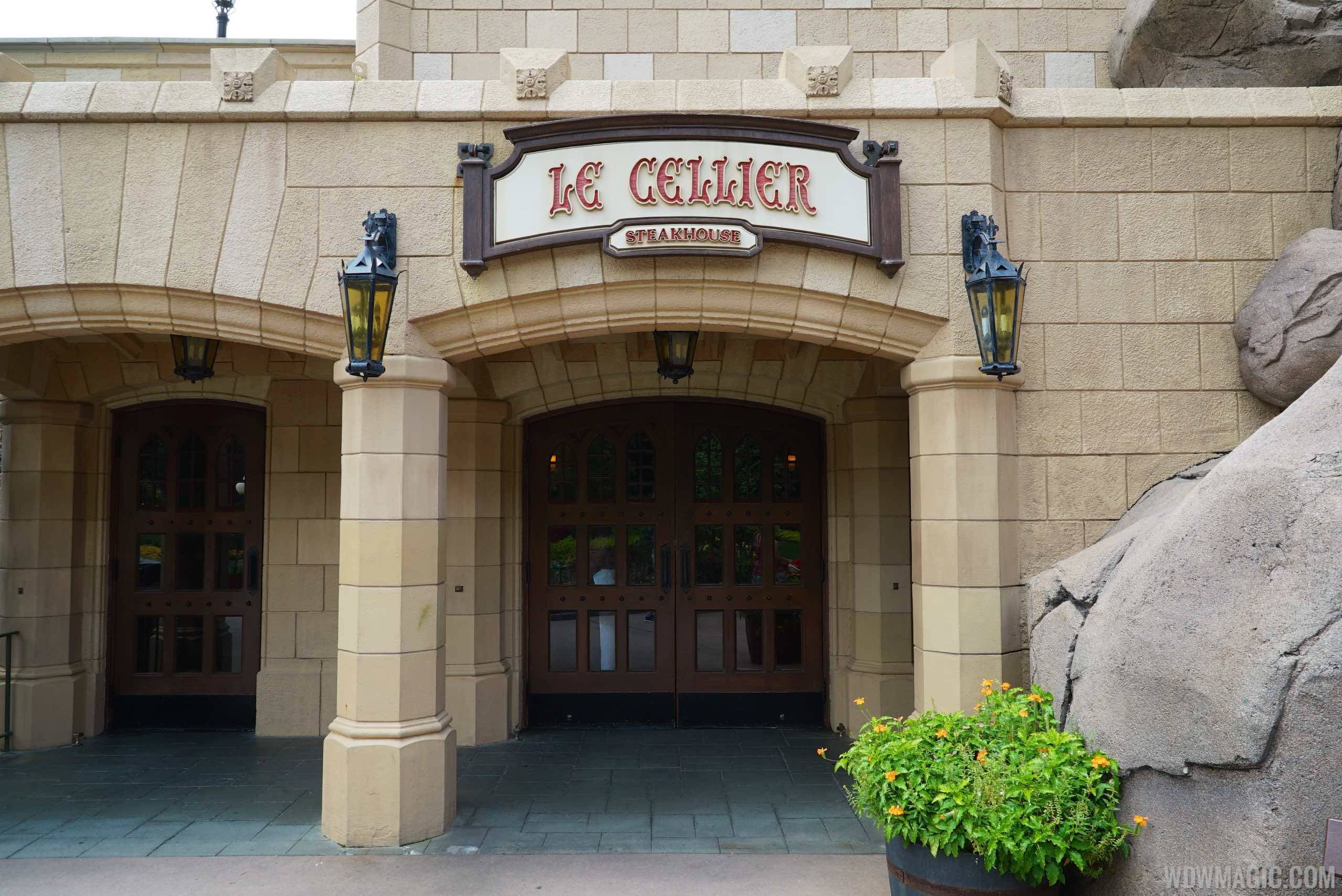 Le Cellier Steakhouse offering brunch during the Epcot International Festival of the Arts
